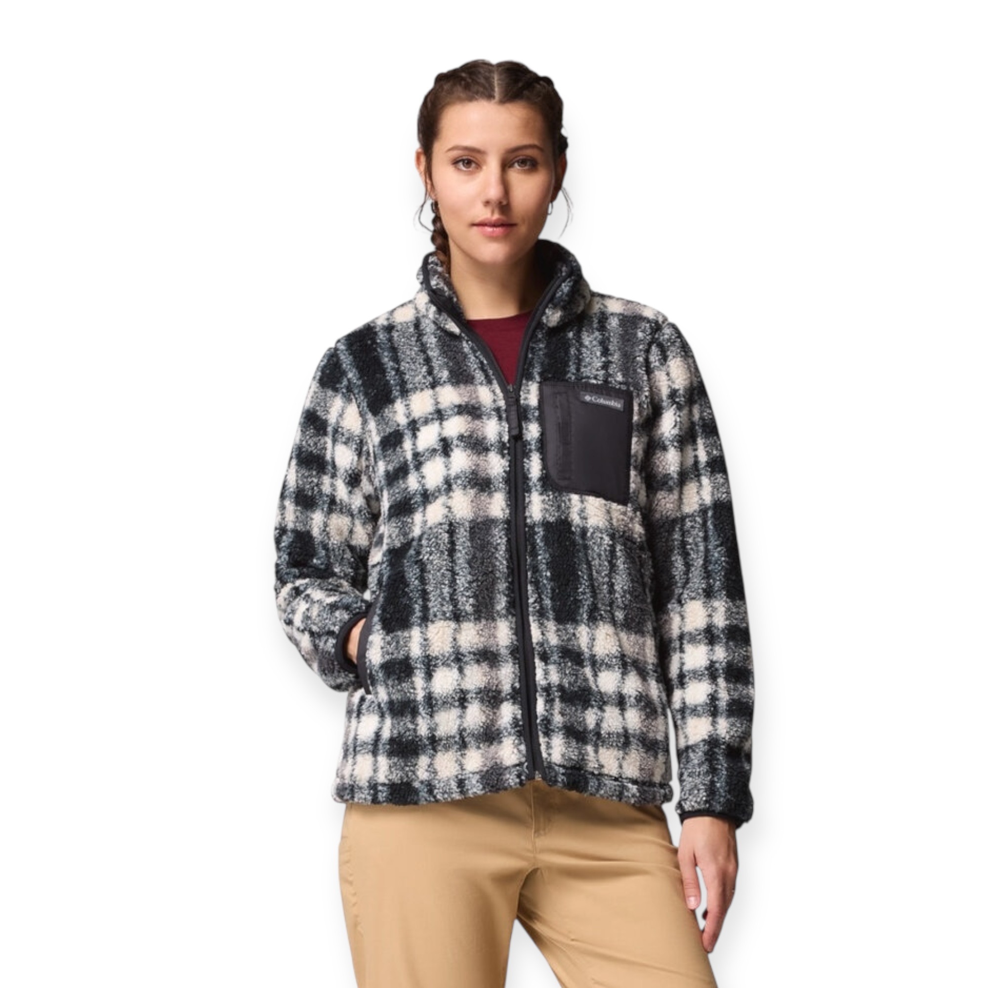 עליונית COLUMBIA WEST BEND PRINT