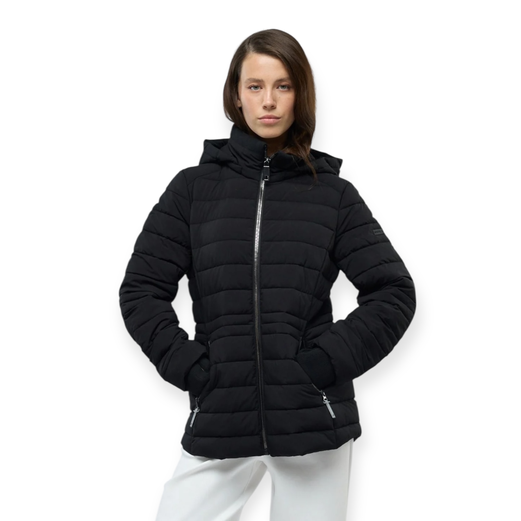 ג’קט סופטשל מרופד לנשים NAUTICA