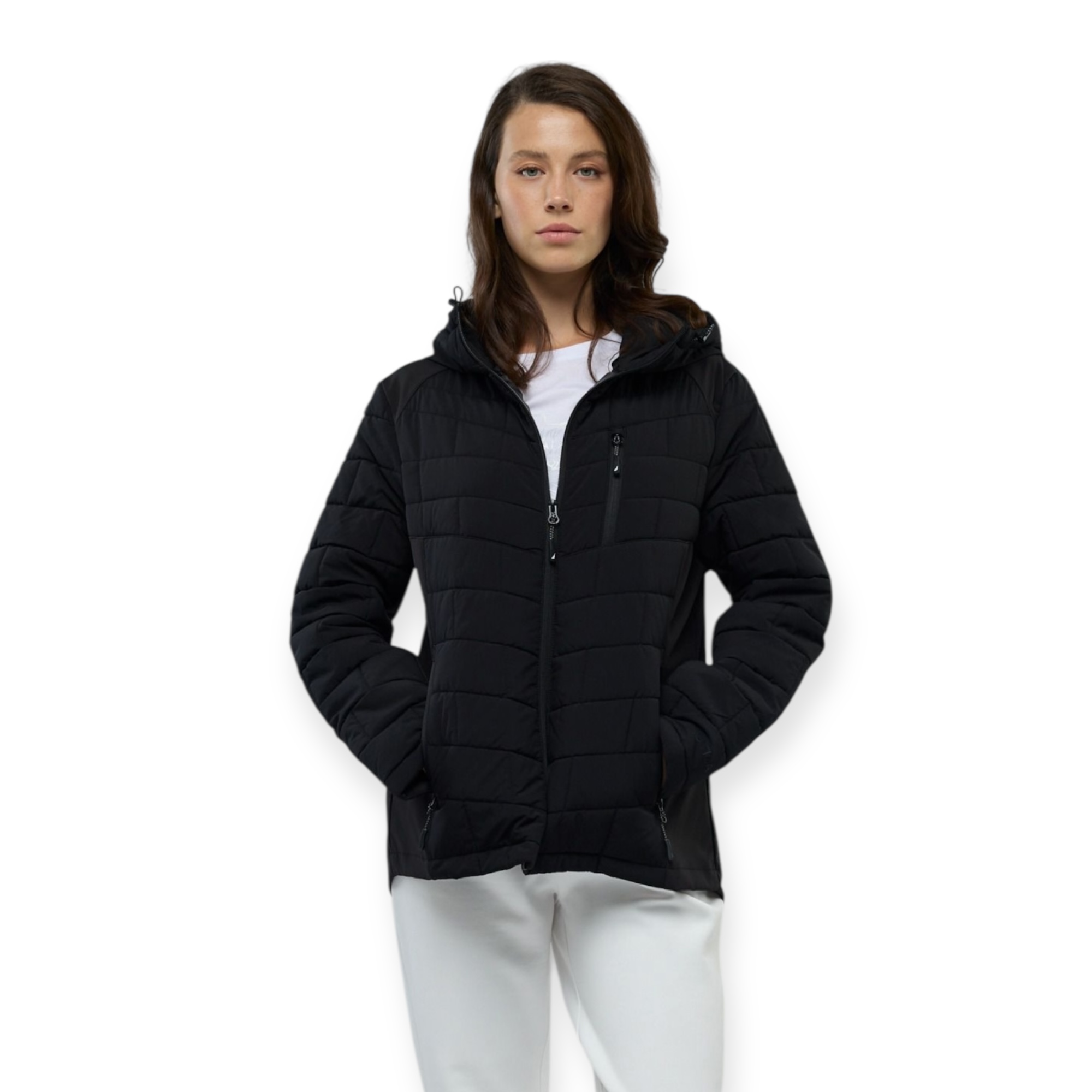 ג’קט סופטשל מרופד לנשים NAUTICA