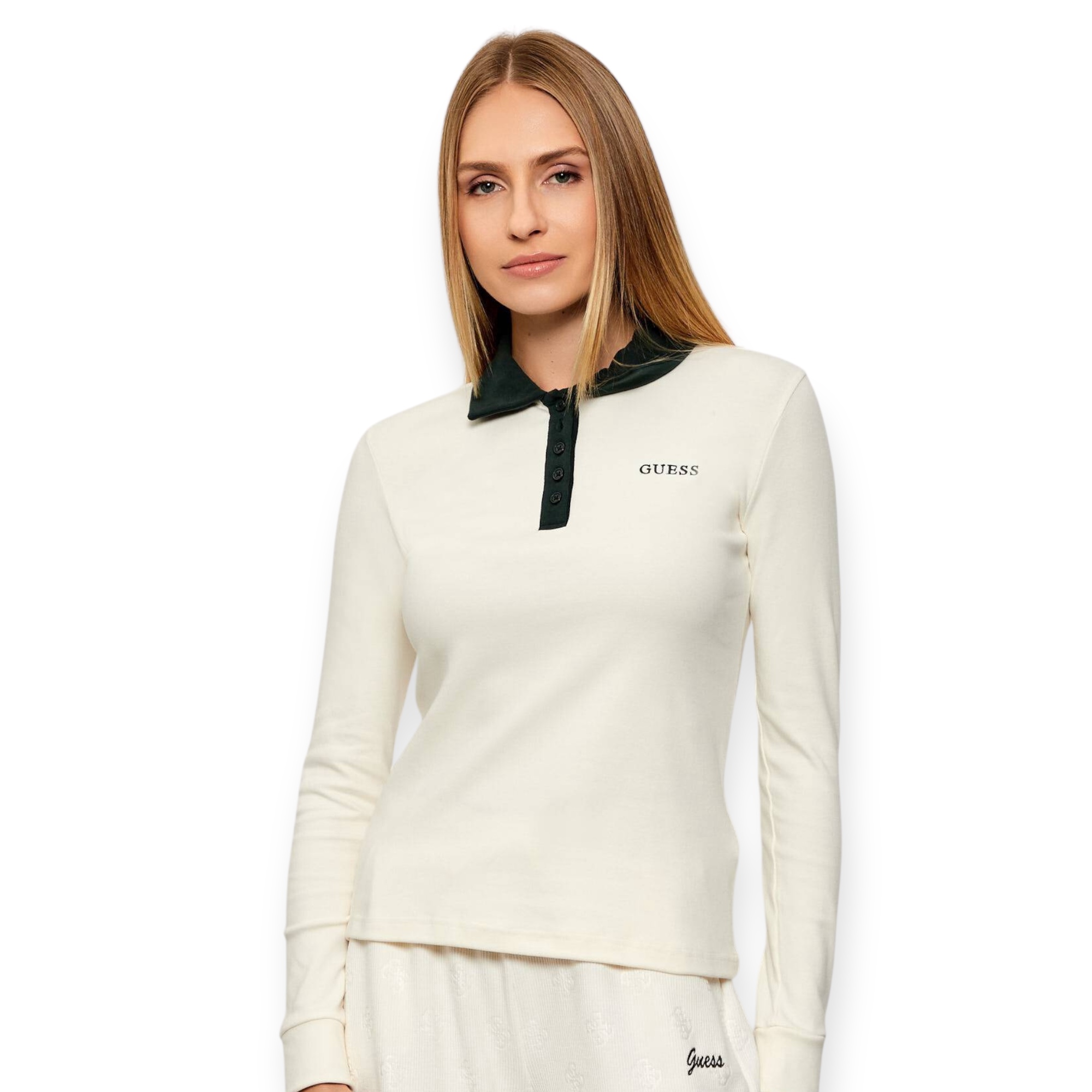 חולצה GUESS FABIA LS POLO