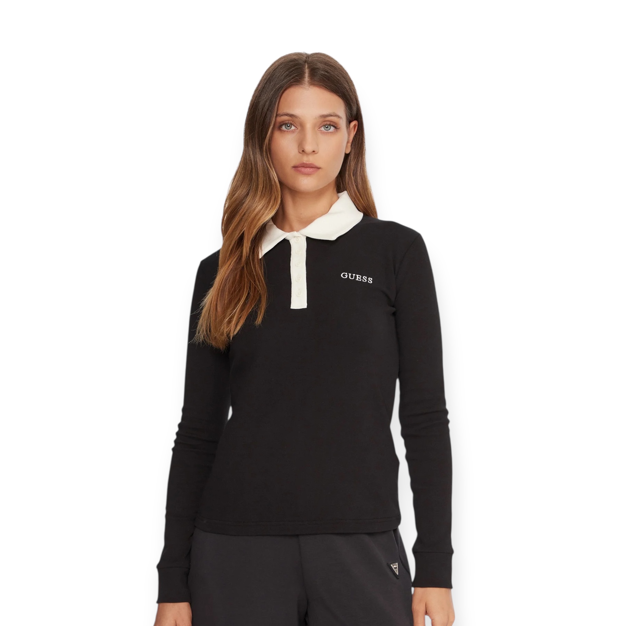 חולצה GUESS FABIA LS POLO