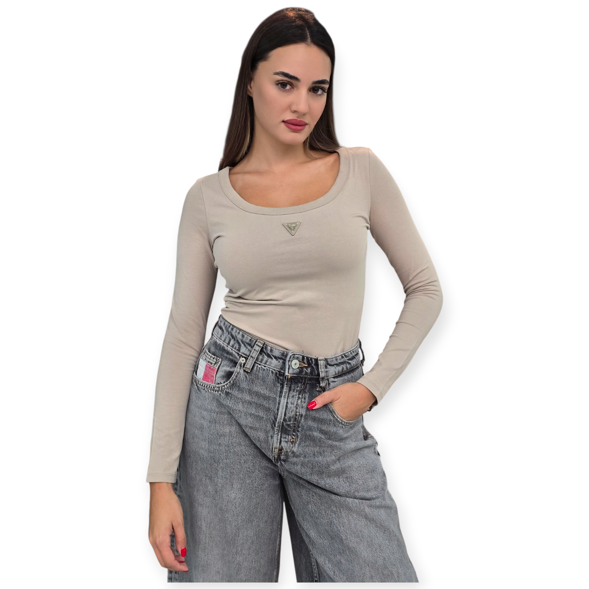 בגד גוף GUESS COLETTE LS BODYSUIT בגד גוף GUESS COLETTE LS BODYSUIT