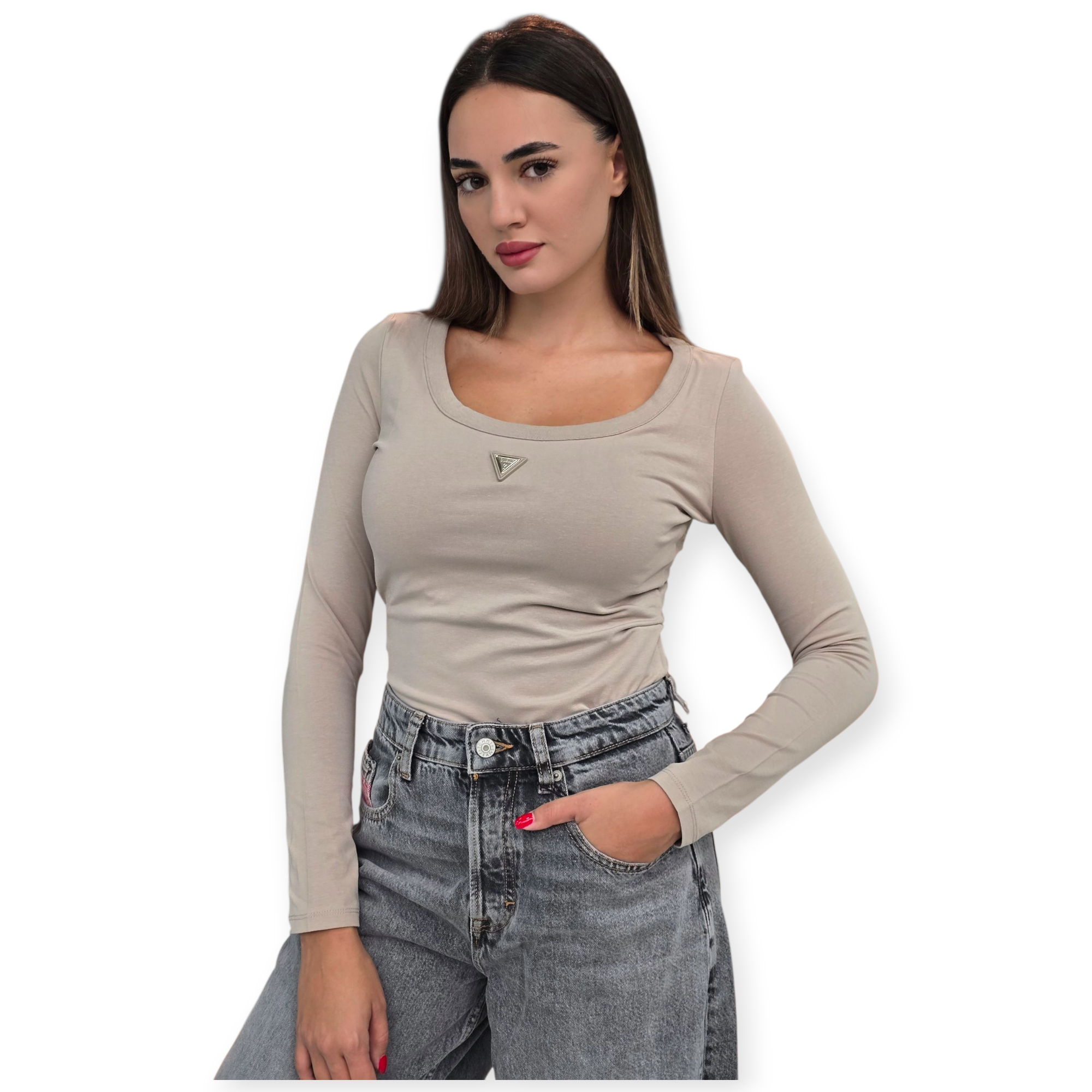 בגד גוף GUESS COLETTE LS BODYSUIT בגד גוף GUESS COLETTE LS BODYSUIT