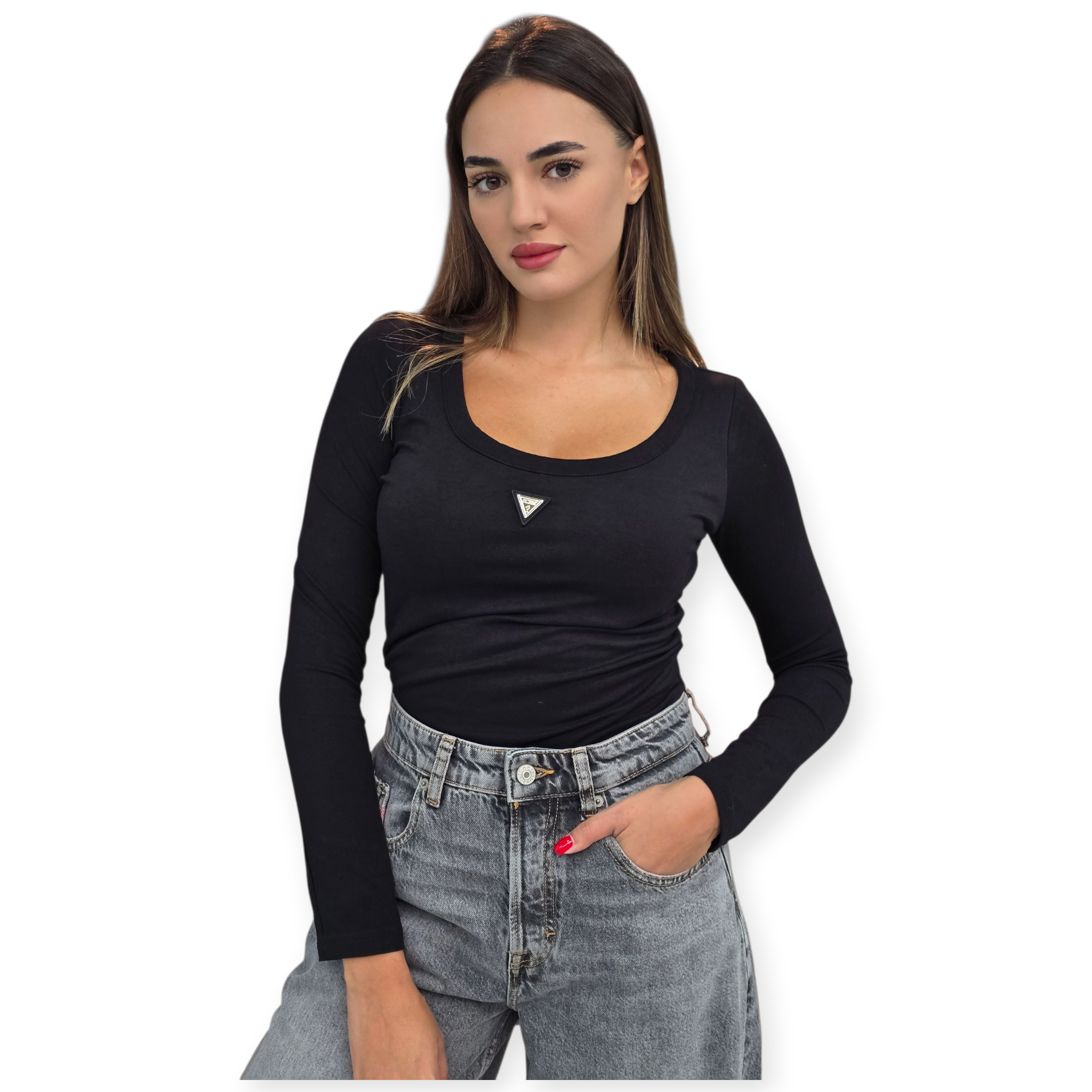 בגד גוף GUESS COLETTE LS BODYSUIT בגד גוף GUESS COLETTE LS BODYSUIT