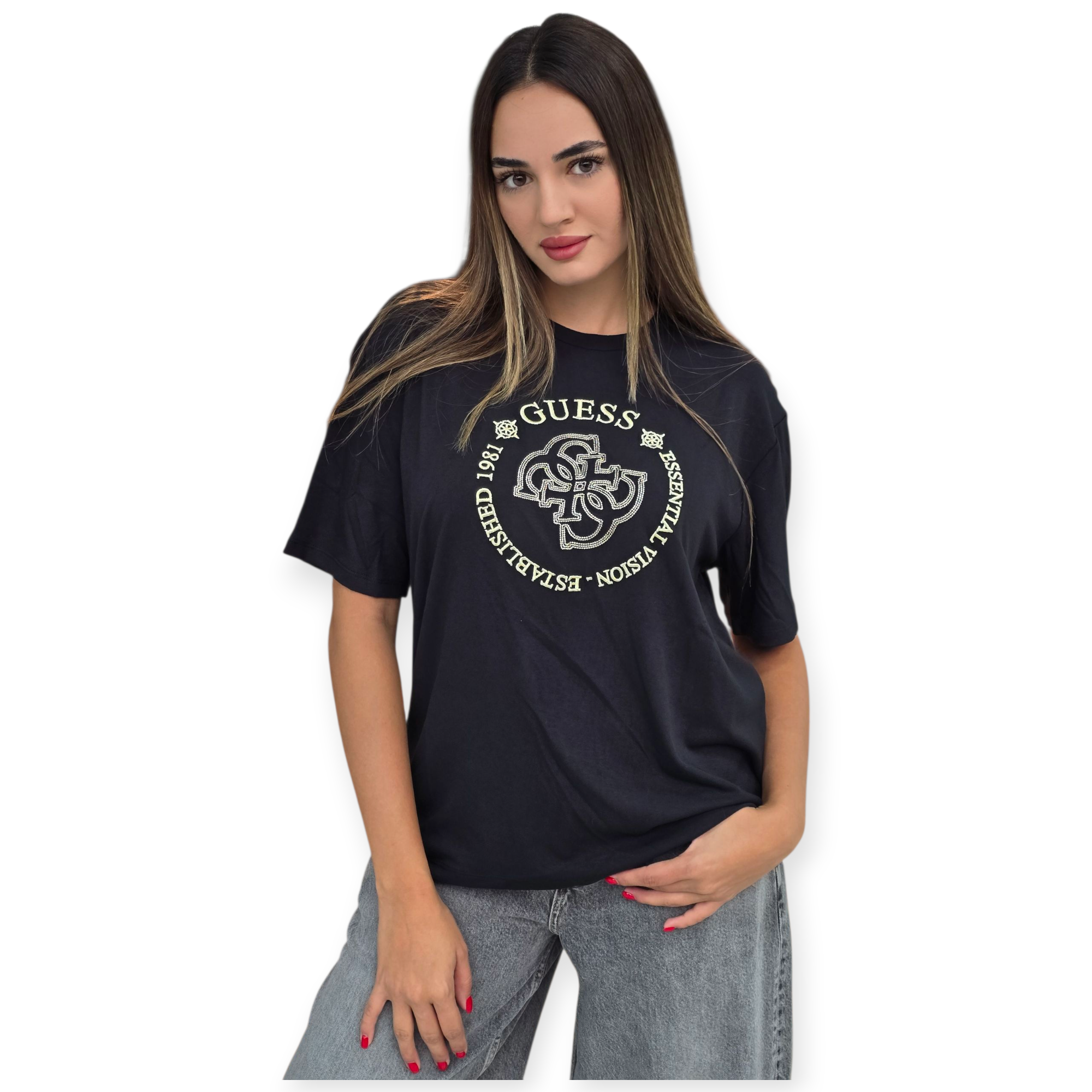 חולצה GUESS CARLA SS TEE חולצה GUESS CARLA SS TEE