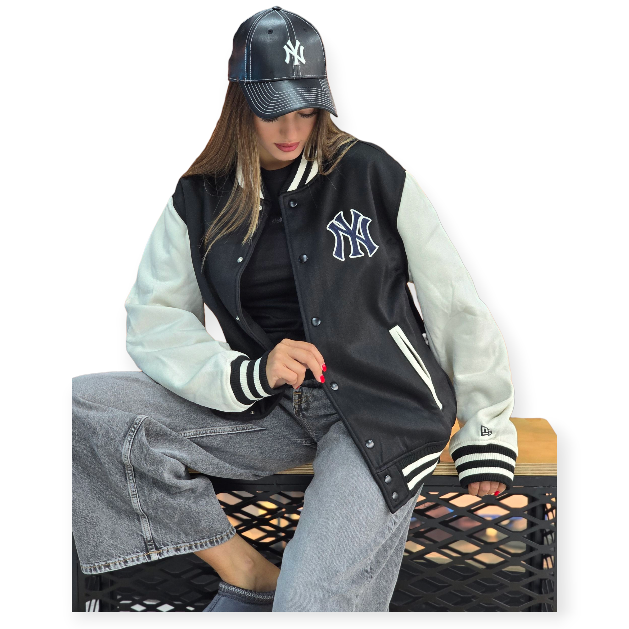 זקט NEW ERA MLB BOMBER JACKET זקט NEW ERA MLB BOMBER JACKET
