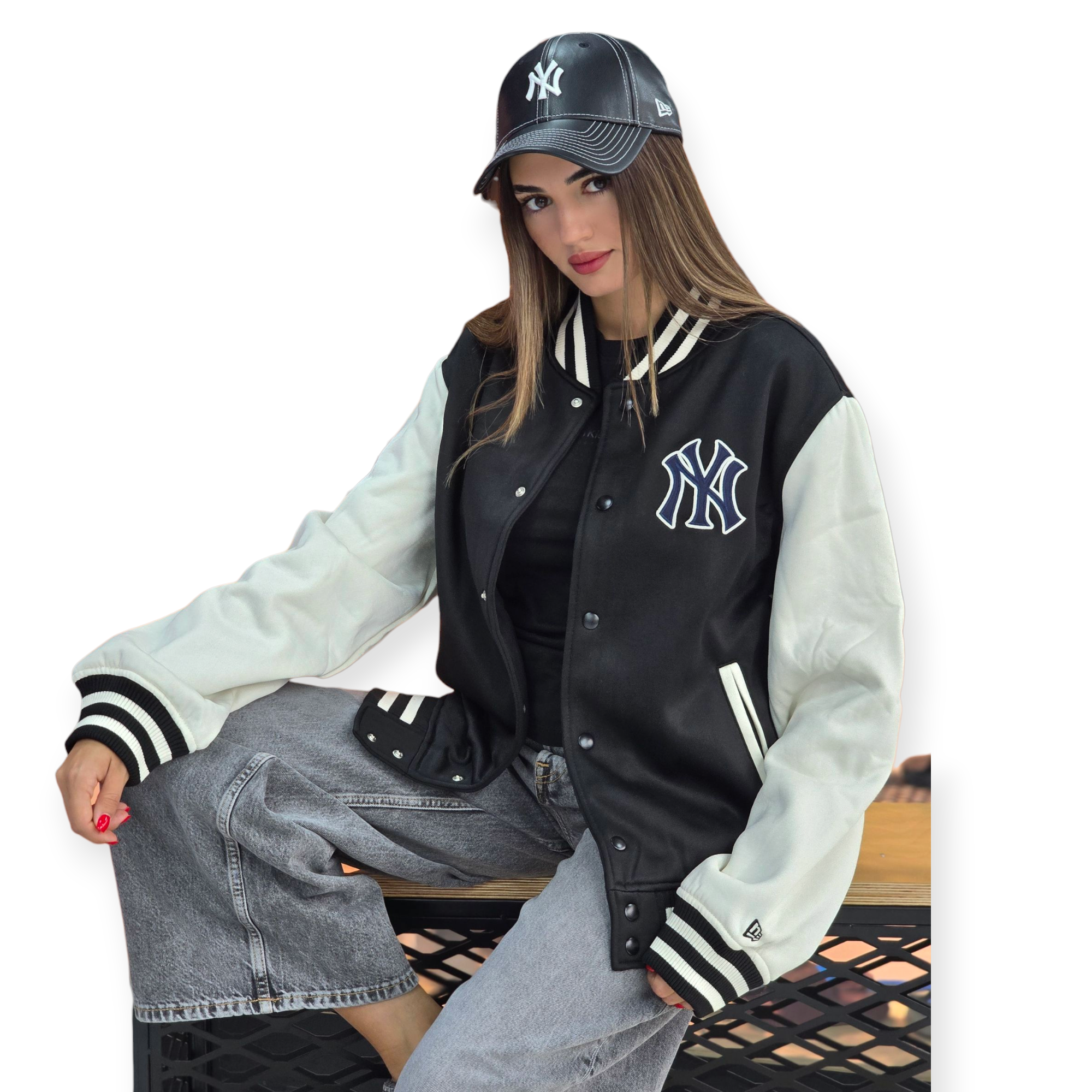 זקט NEW ERA MLB BOMBER JACKET זקט NEW ERA MLB BOMBER JACKET