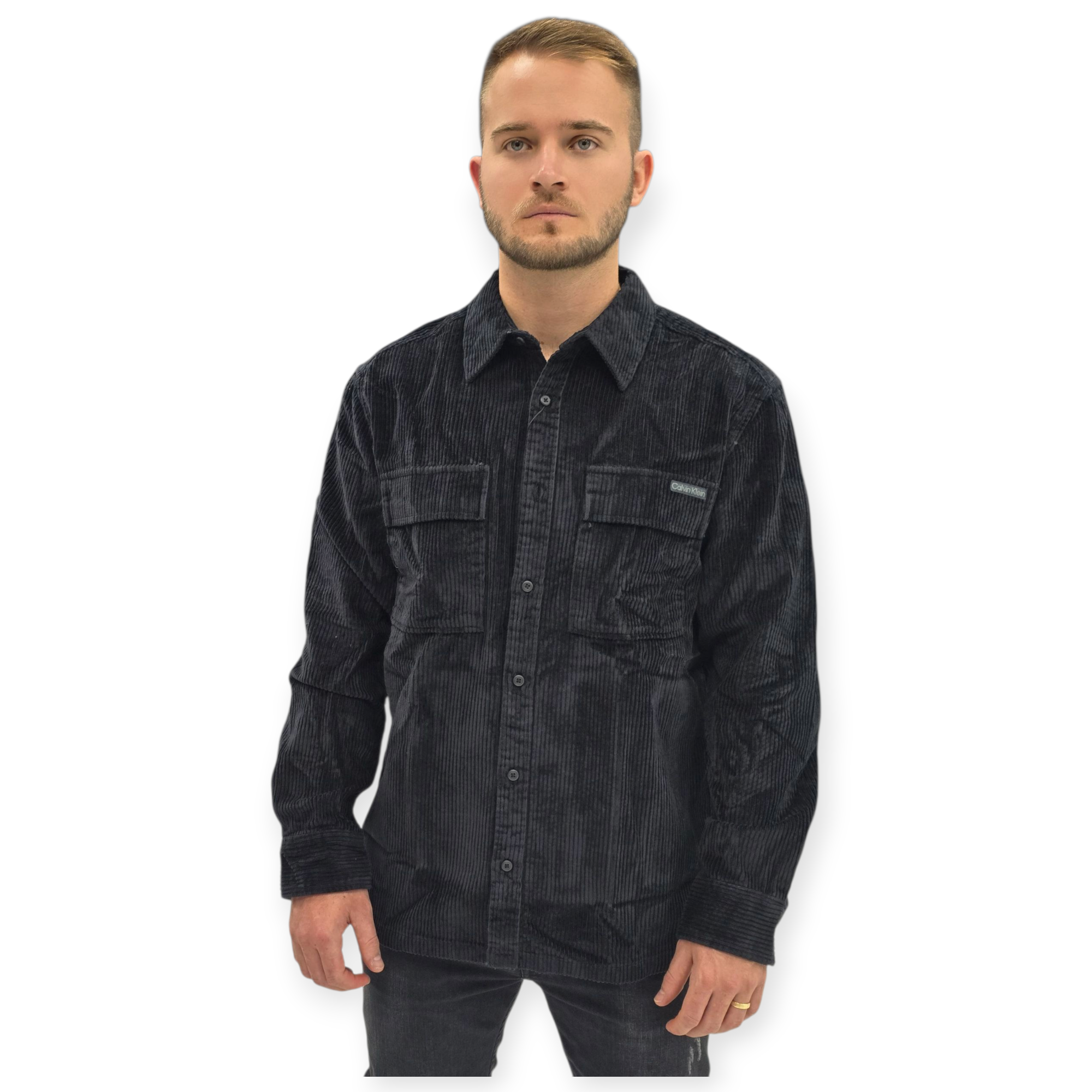 חולצה CALVIN KLEIN LS CORDUROY RELAXED SHIRT חולצה CALVIN KLEIN LS CORDUROY RELAXED SHIRT