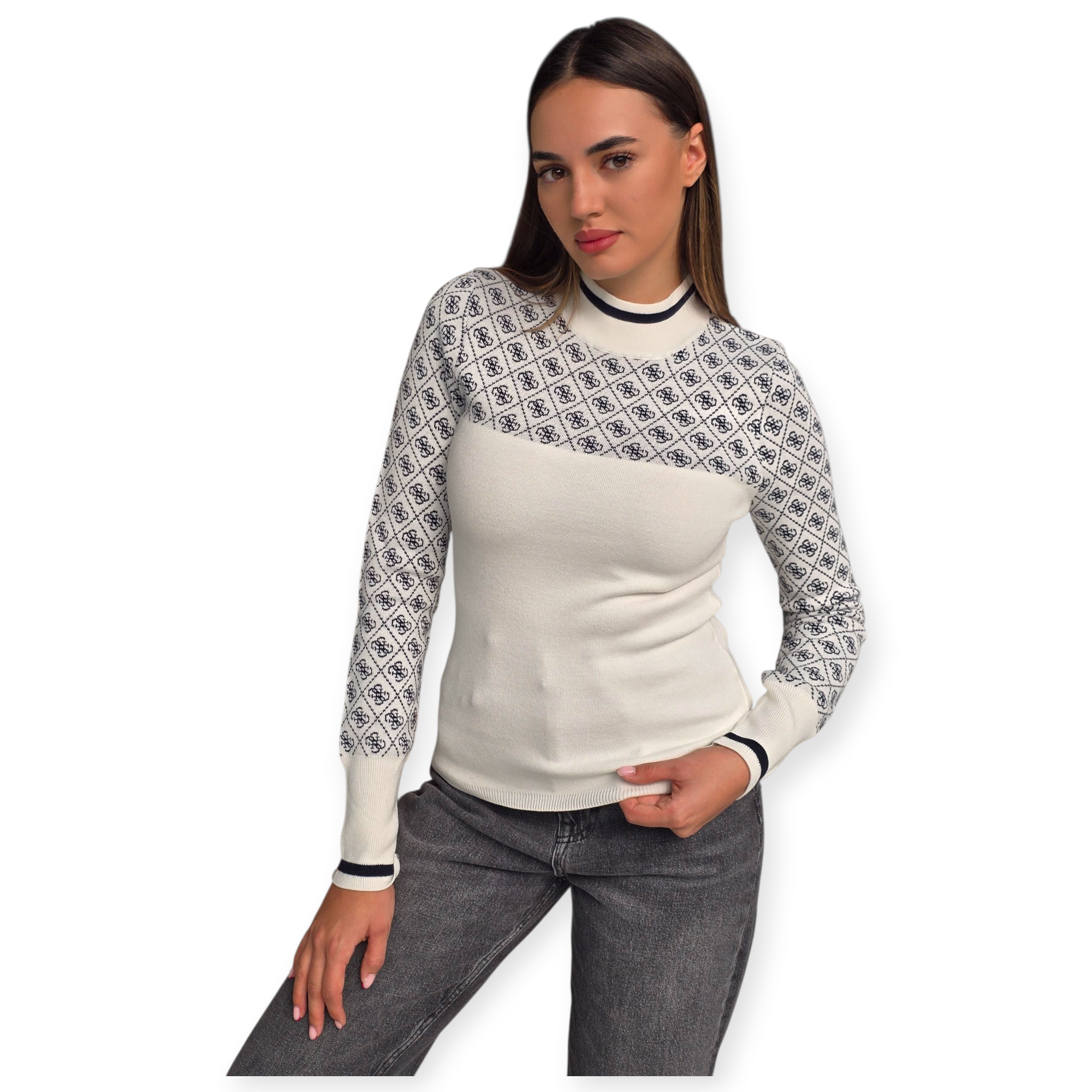 חולצה סריג GUESS AUBREY SWEATER חולצה סריג GUESS AUBREY SWEATER