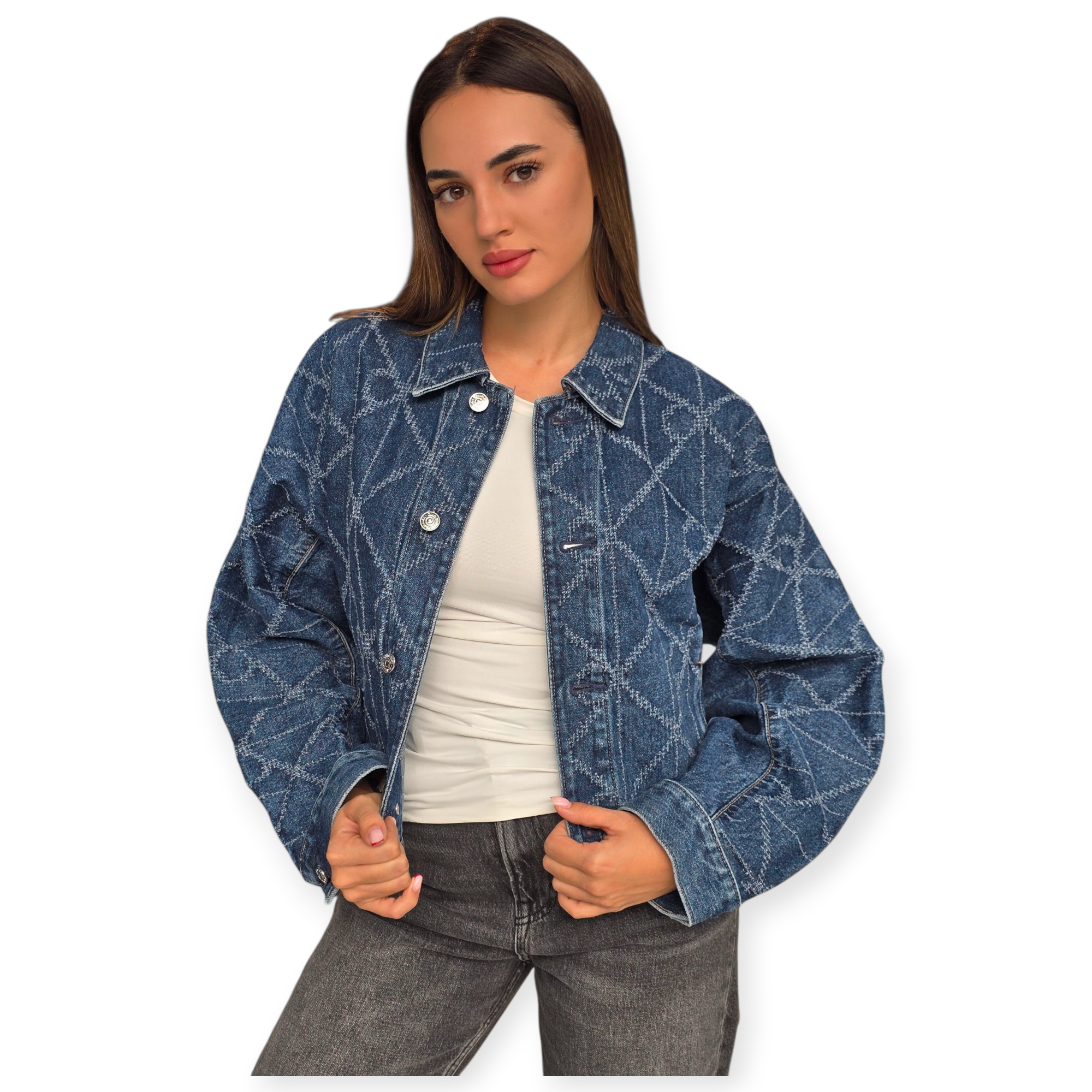 זקט גינס CALVIN KLEIN TRUCKER JACKET זקט גינס CALVIN KLEIN TRUCKER JACKET