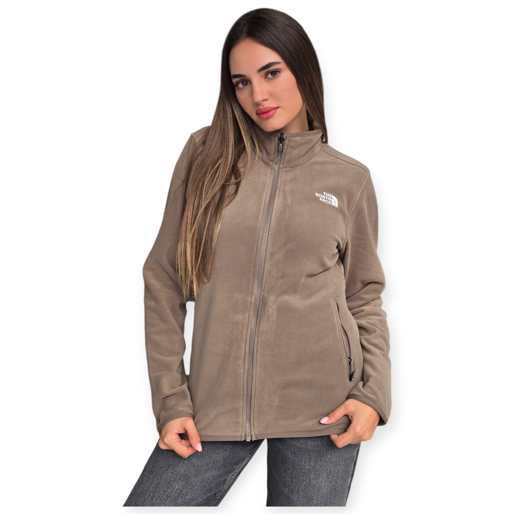 עליונית THE NORTH FACE FLEECE JACKET עליונית THE NORTH FACE FLEECE JACKET