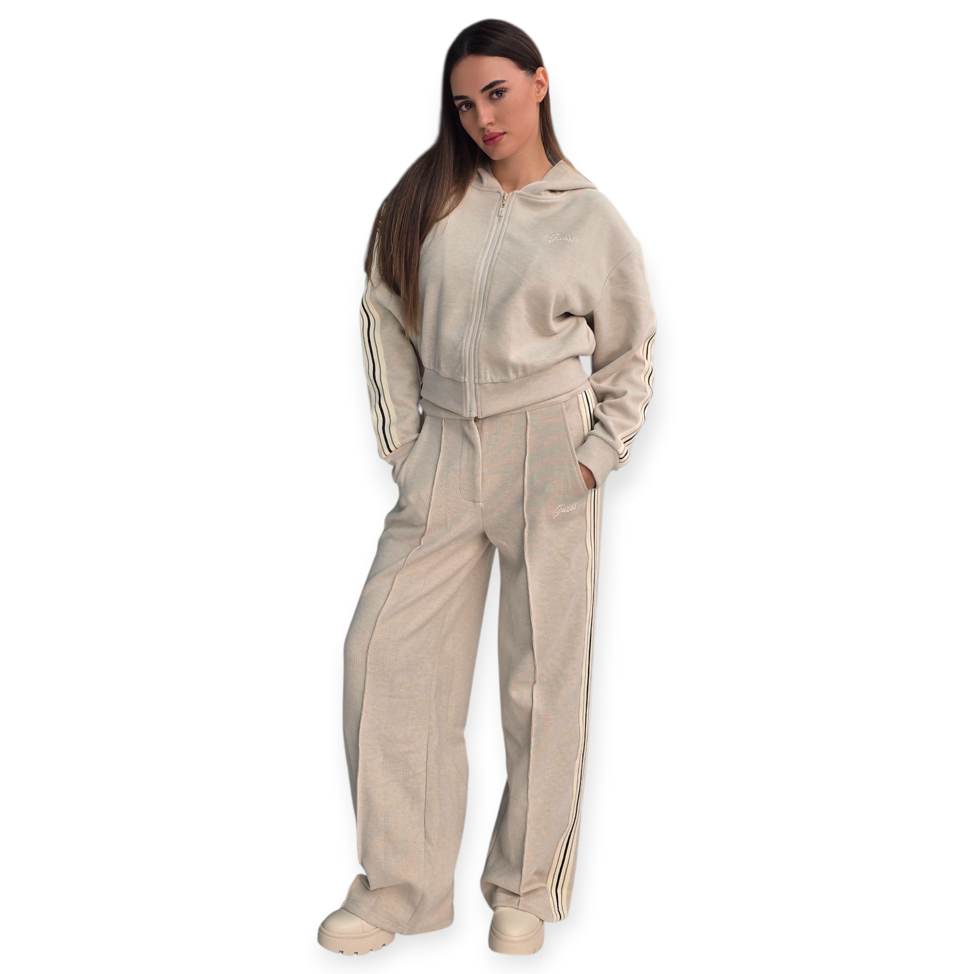 חליפה GUESS MURIEL ZIP SET חליפה GUESS MURIEL ZIP SET