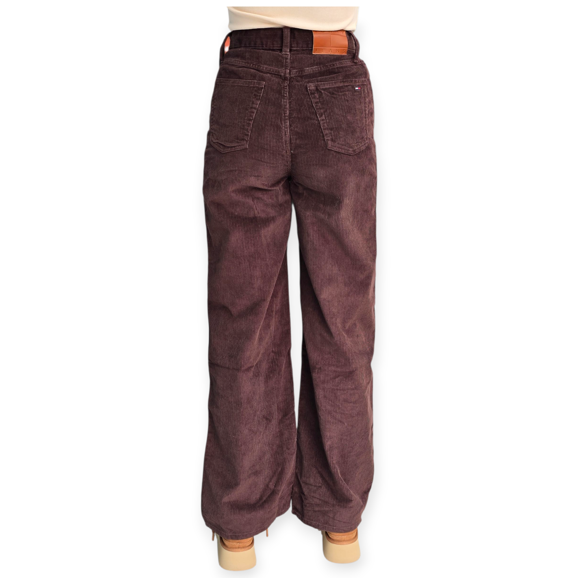 גינס TOMMY HILFIGER CLAIRE WIDE CORD גינס TOMMY HILFIGER CLAIRE WIDE CORD