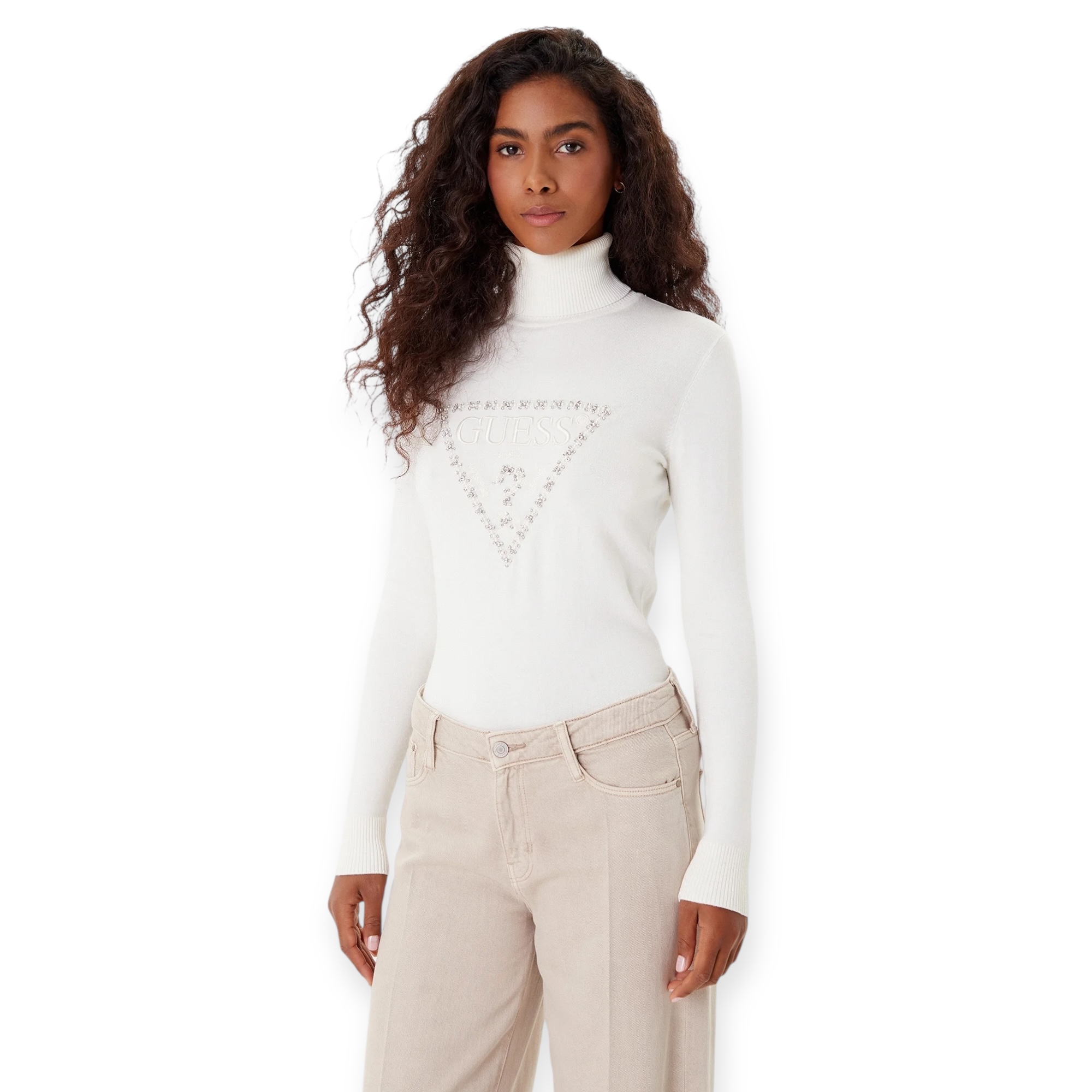 חולצה סריג  GUESS MELANIE LS חולצה סריג  GUESS MELANIE LS