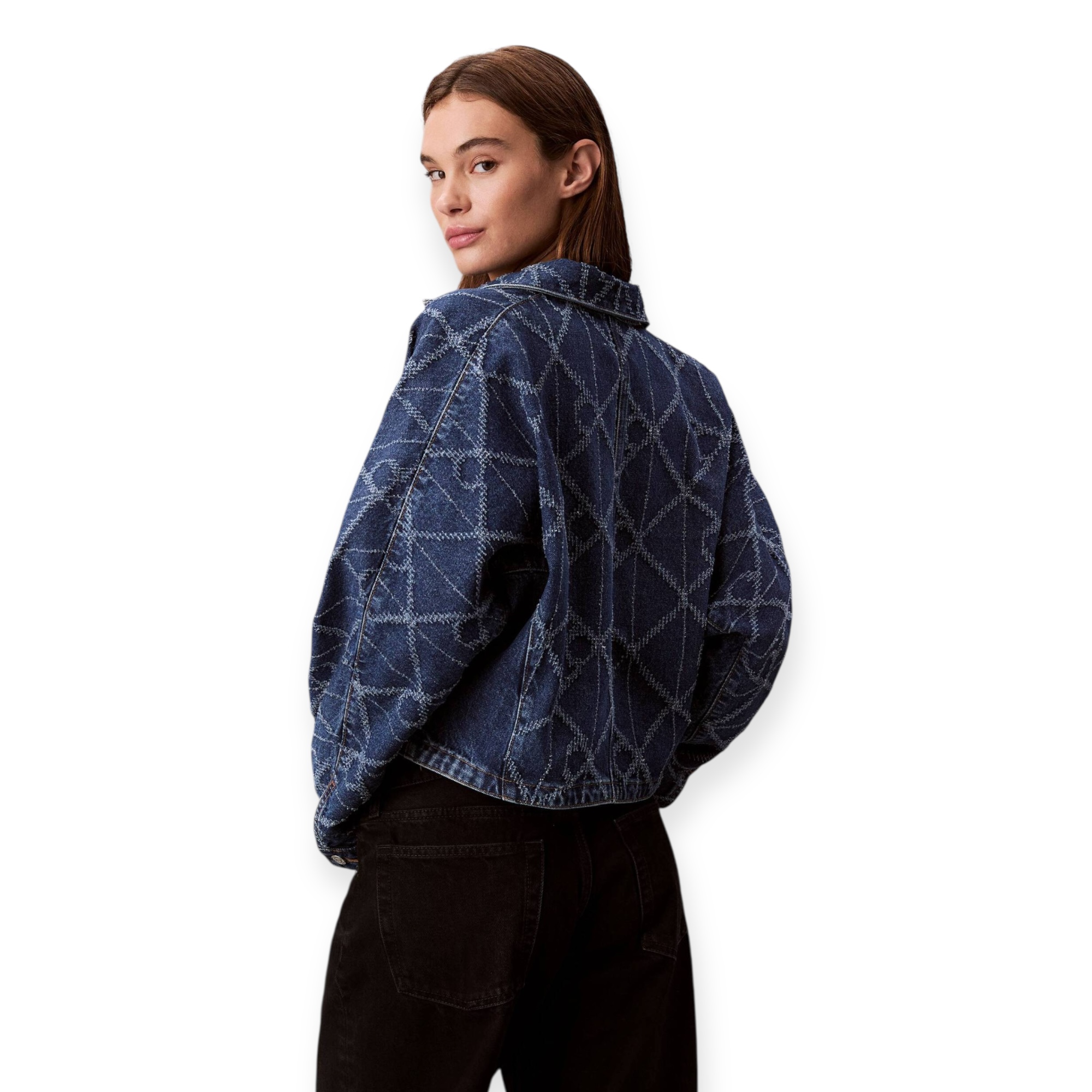 זקט גינס CALVIN KLEIN TRUCKER JACKET זקט גינס CALVIN KLEIN TRUCKER JACKET