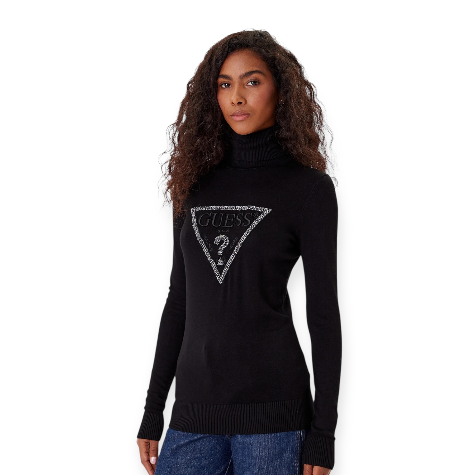 חולצה סריג  GUESS MELANIE LS חולצה סריג  GUESS MELANIE LS
