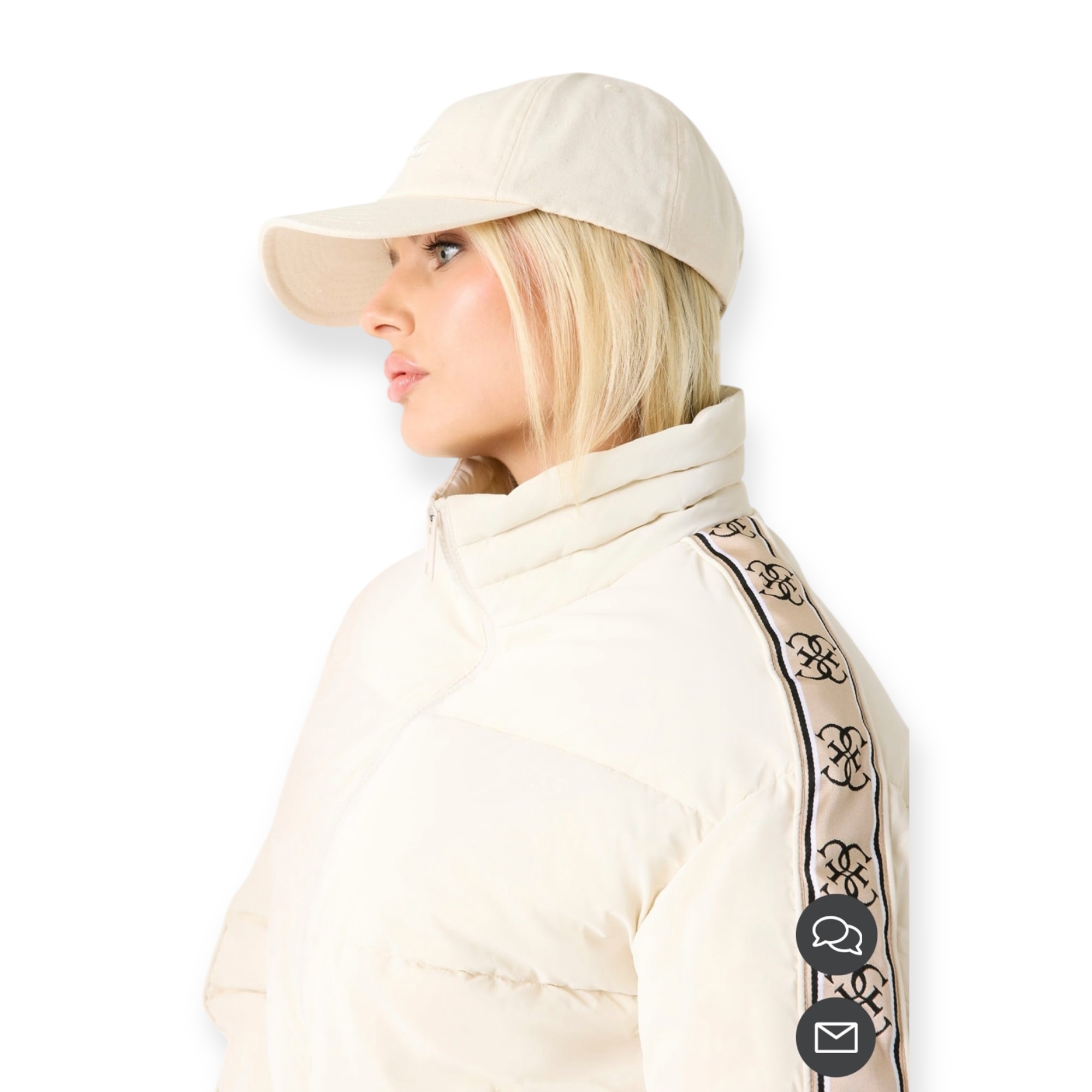 מעיל GUESS JEAN PUFFER מעיל GUESS JEAN PUFFER
