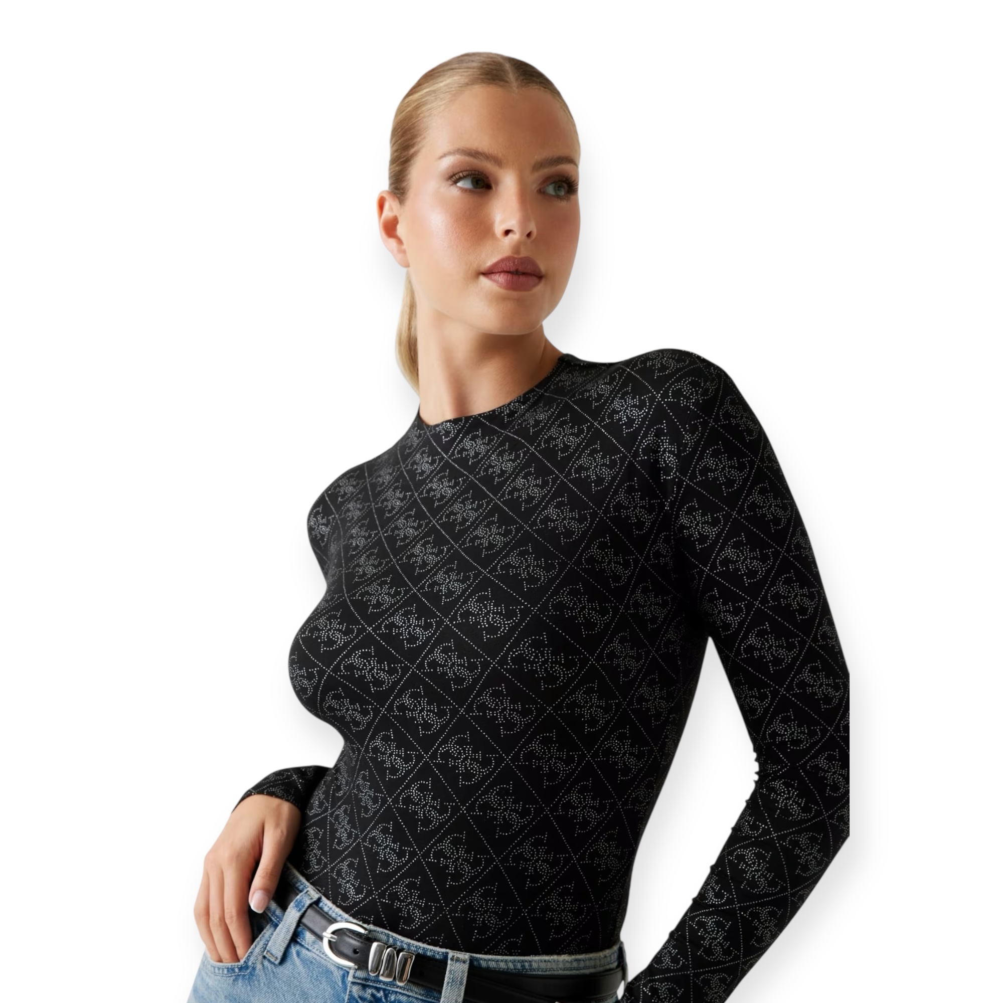 בגד גוף GUESS TEODORA LS BODYSUIT בגד גוף GUESS TEODORA LS BODYSUIT