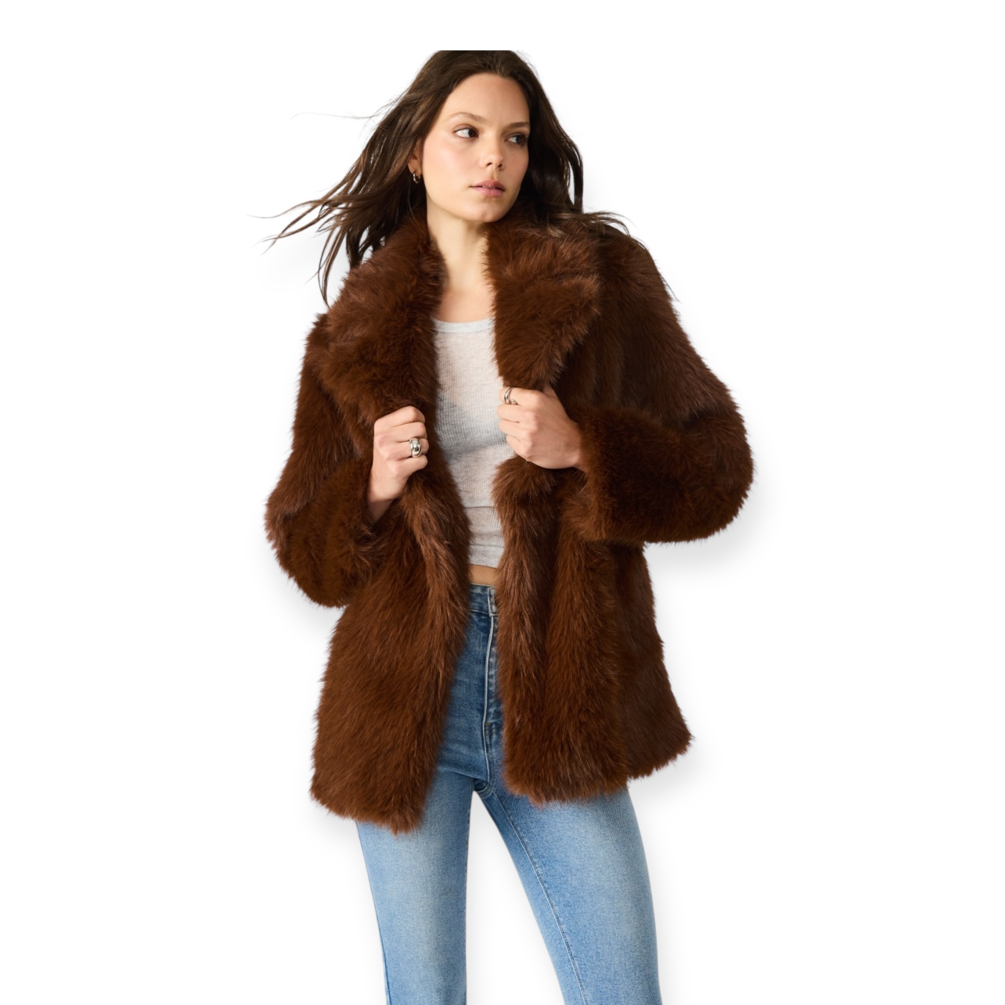 מעיל STEVE MADDEN KINDRA COAT מעיל STEVE MADDEN KINDRA COAT