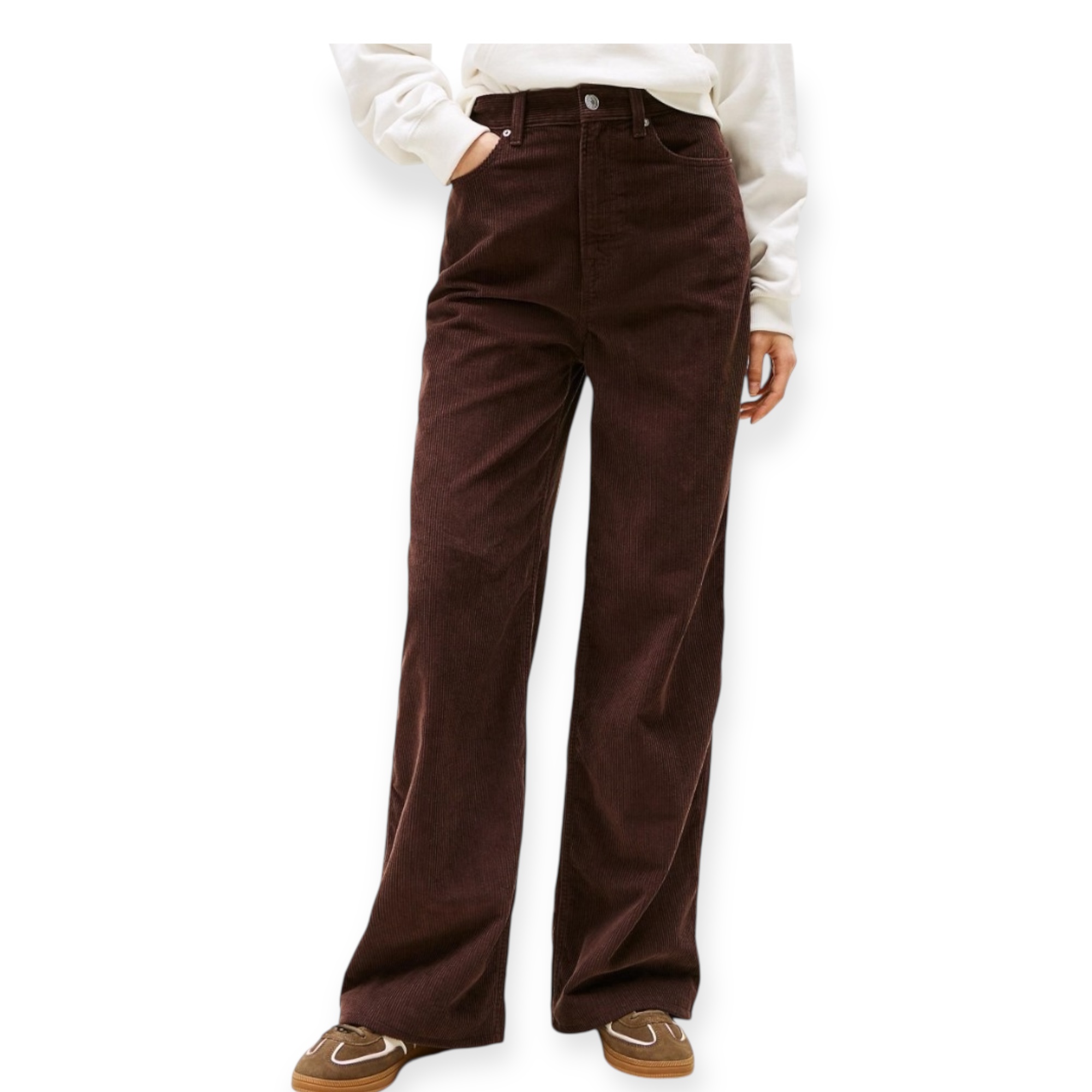 גינס TOMMY HILFIGER CLAIRE WIDE CORD גינס TOMMY HILFIGER CLAIRE WIDE CORD