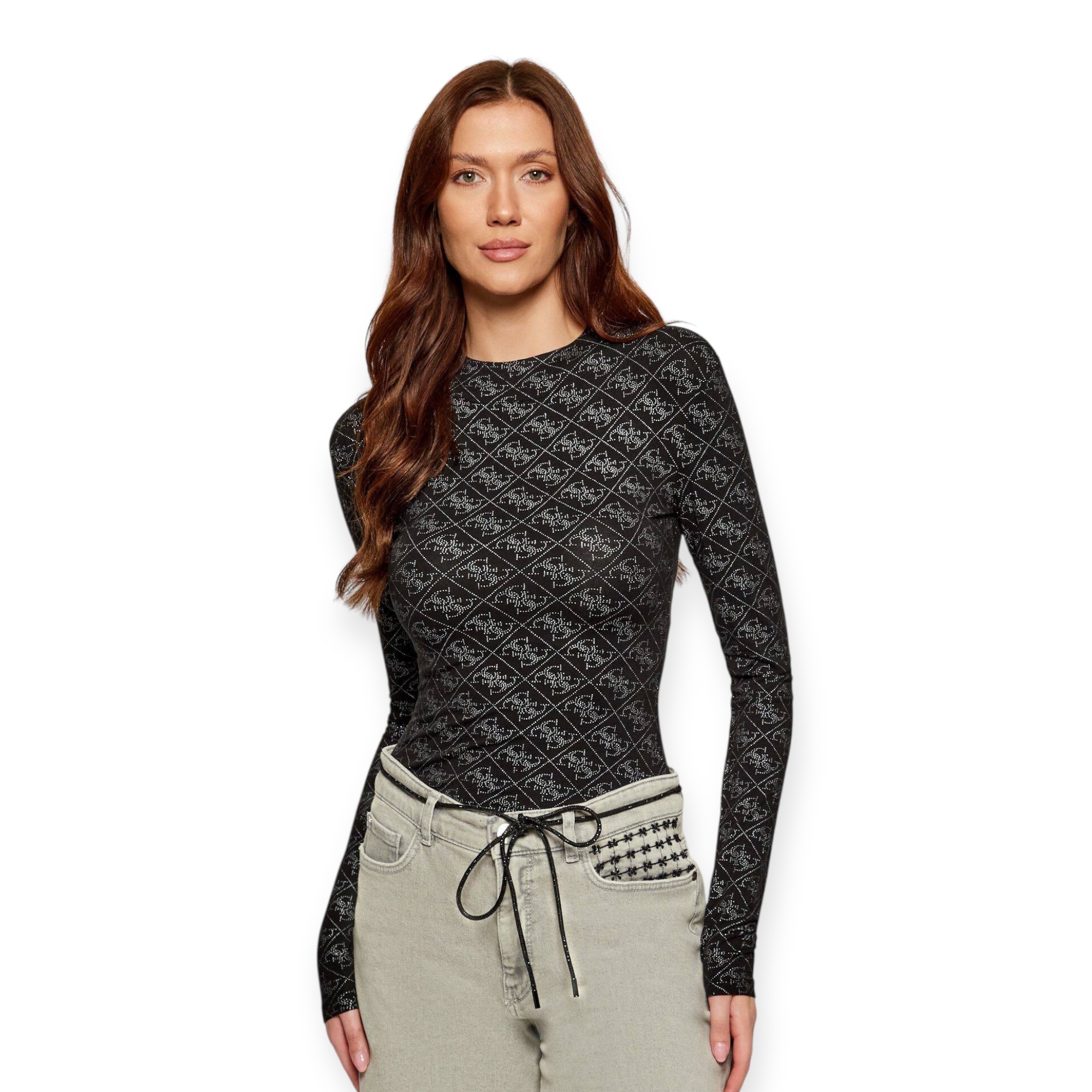 בגד גוף GUESS TEODORA LS BODYSUIT בגד גוף GUESS TEODORA LS BODYSUIT