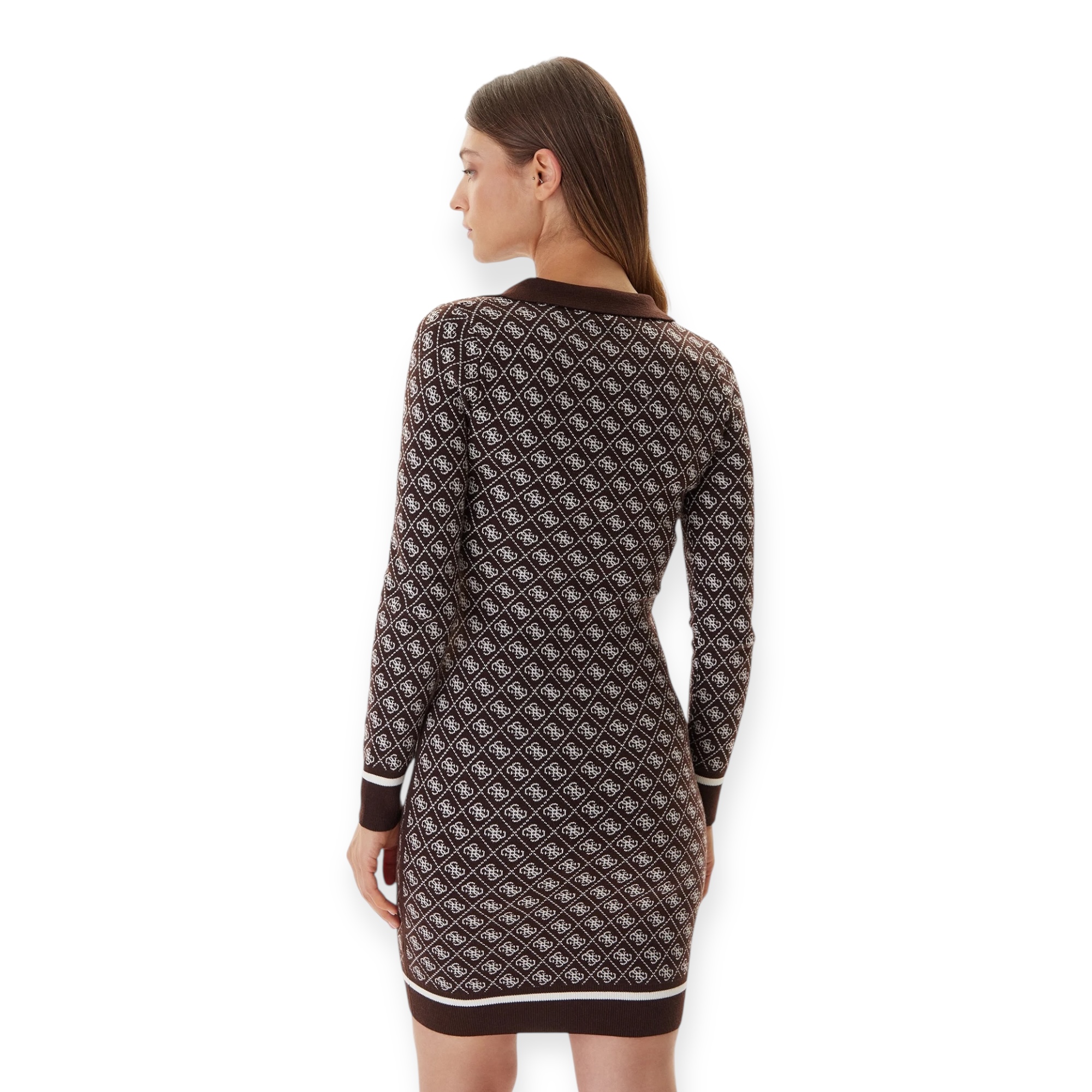 שמלה GUESS POLO SWEATER DRESS שמלה GUESS POLO SWEATER DRESS