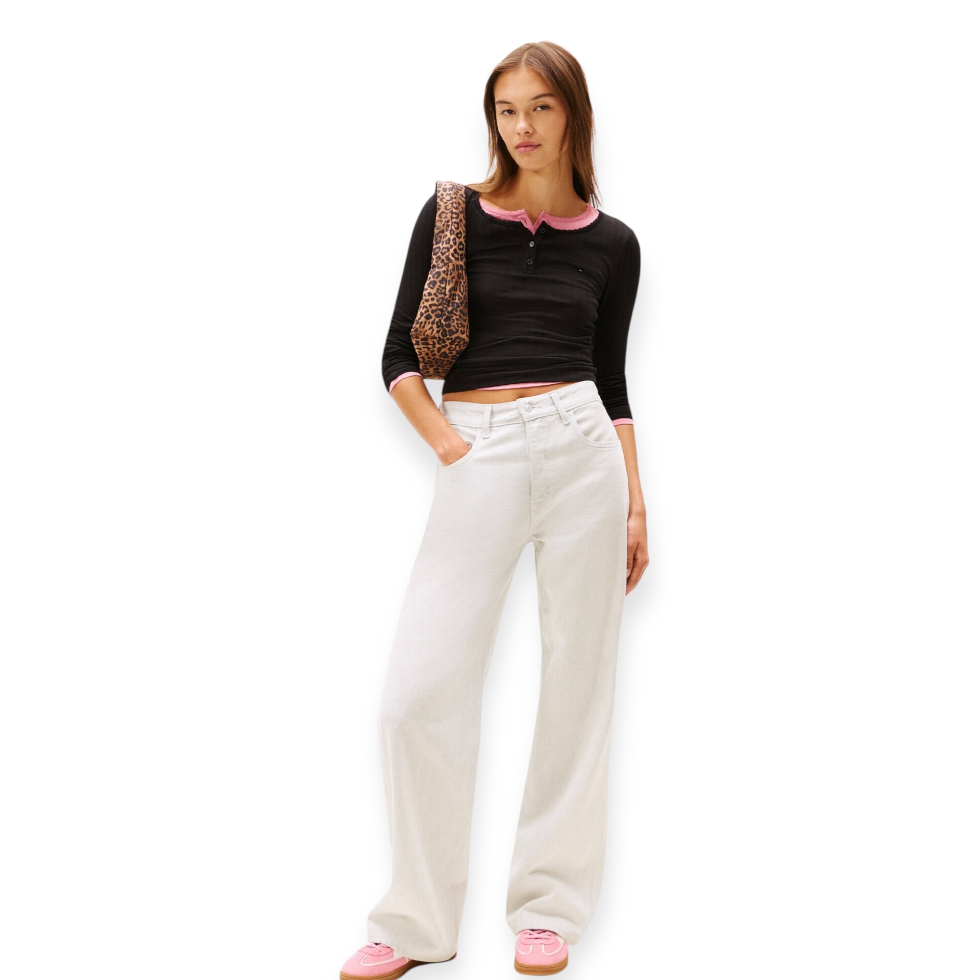 חולצה TOMMY HILFIGER SLIM RIB חולצה TOMMY HILFIGER SLIM RIB