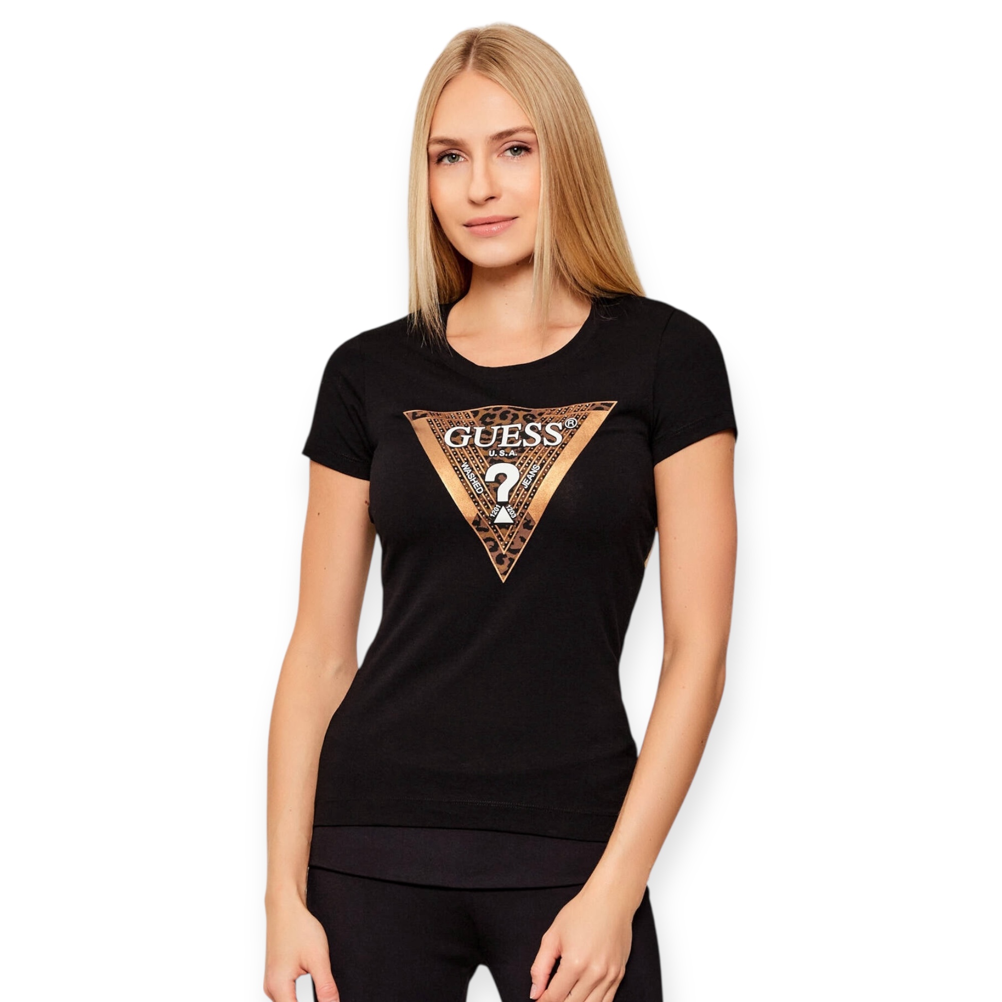 חולצה GUESS LEO SS TEE חולצה GUESS LEO SS TEE