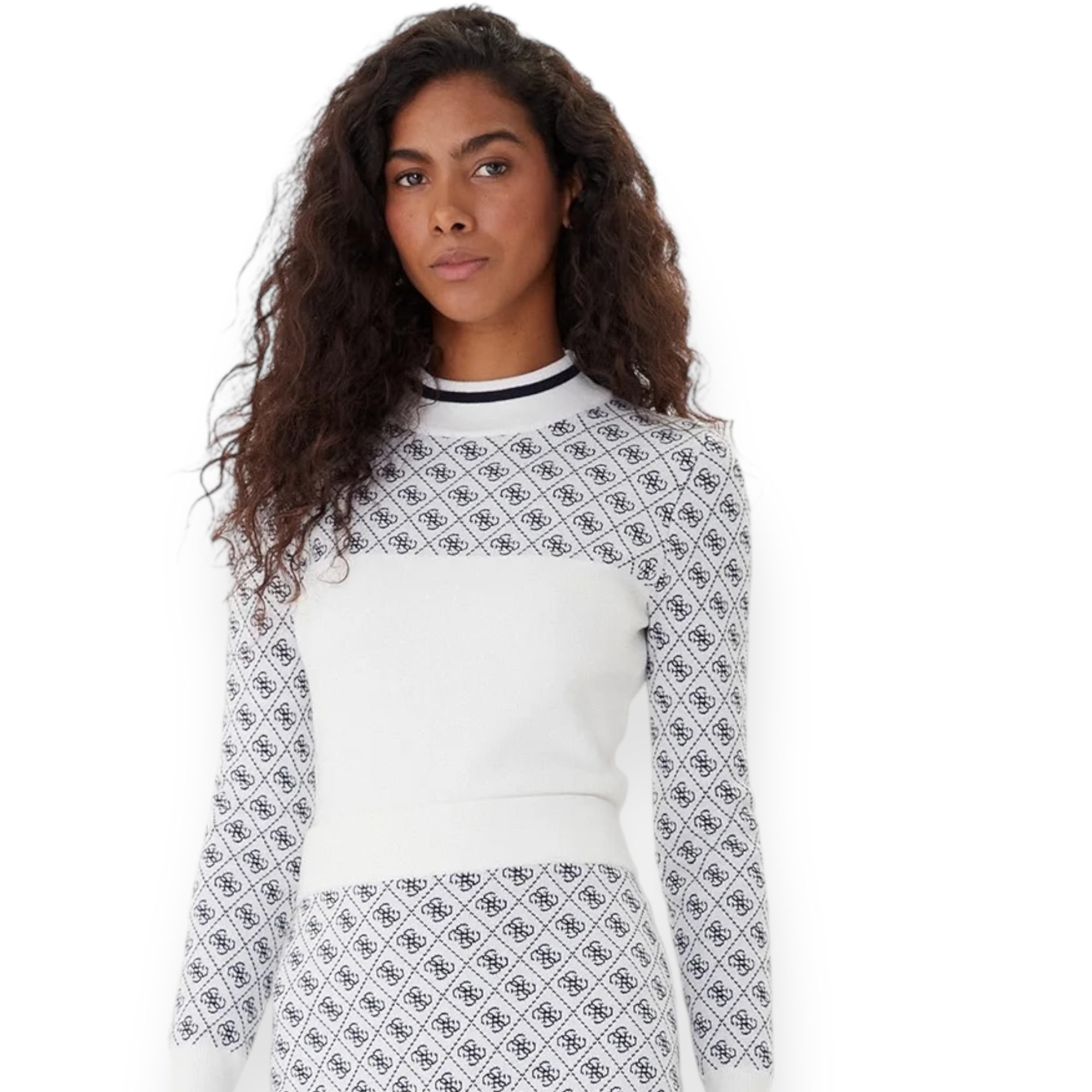 חולצה סריג  GUESS AUBREY SWEATER חולצה סריג  GUESS AUBREY SWEATER