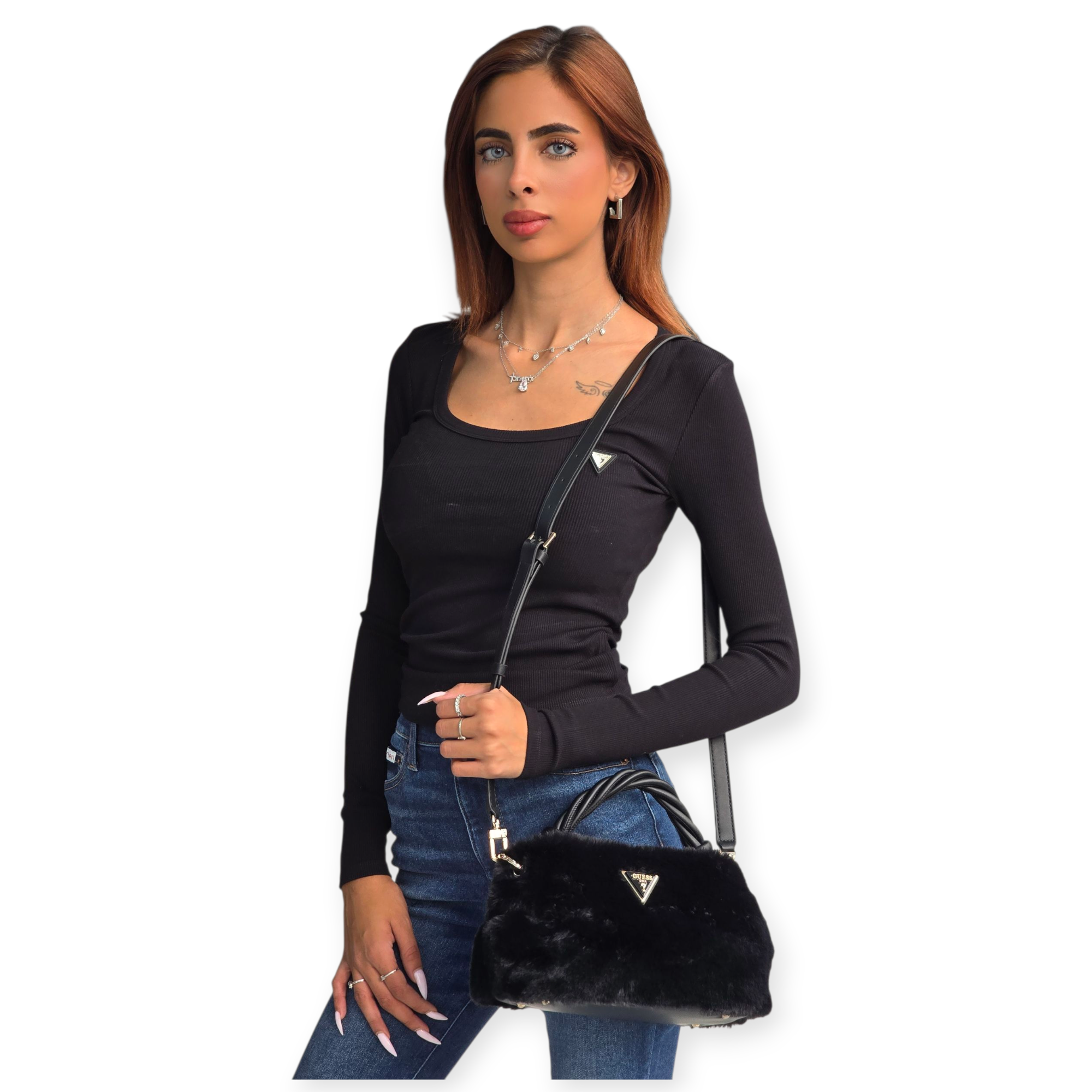 תיק GUESS SHAIDA CROSSBODY תיק GUESS SHAIDA CROSSBODY