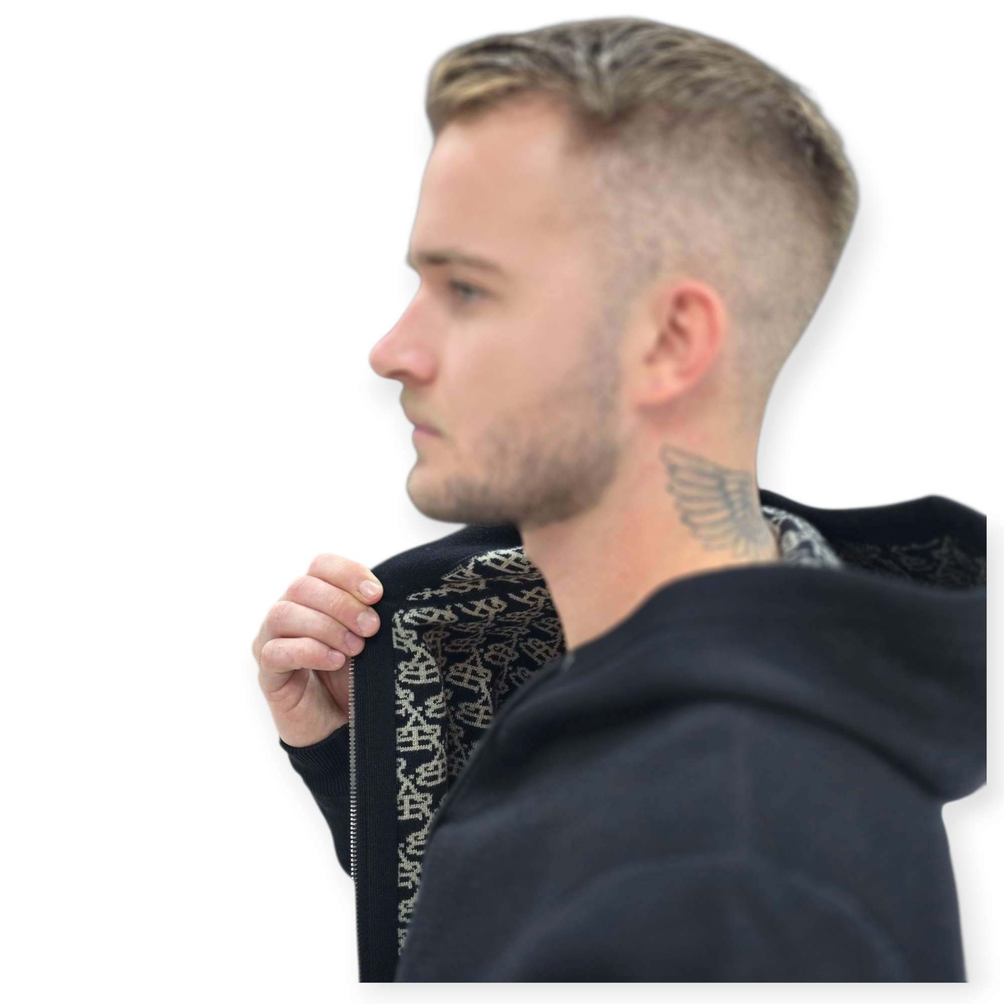 חולצה BALR HOODED FULL ZIP TOP חולצה BALR HOODED FULL ZIP TOP