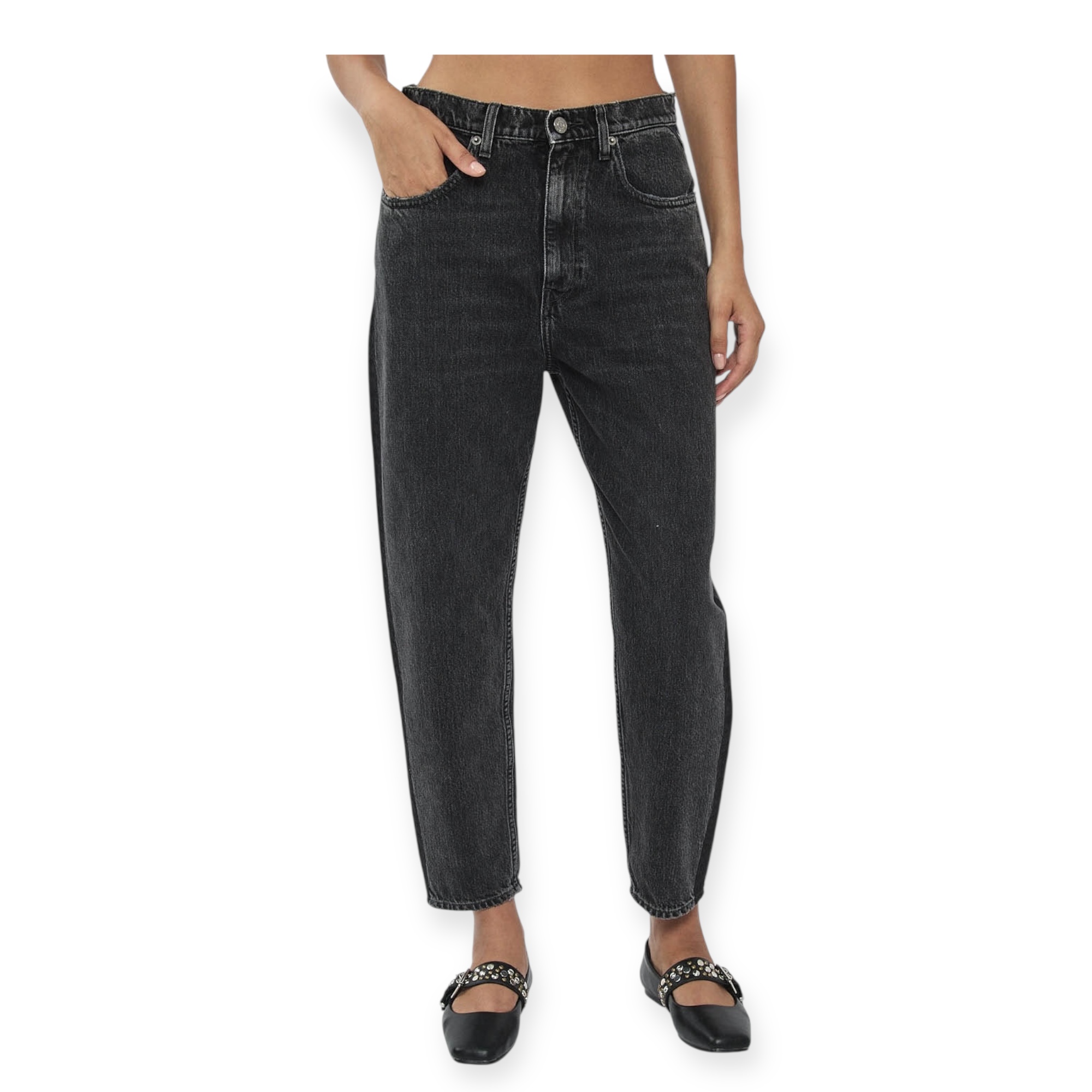 גינס REPLAY SAMUELA HIGH WAIST MOM גינס REPLAY SAMUELA HIGH WAIST MOM