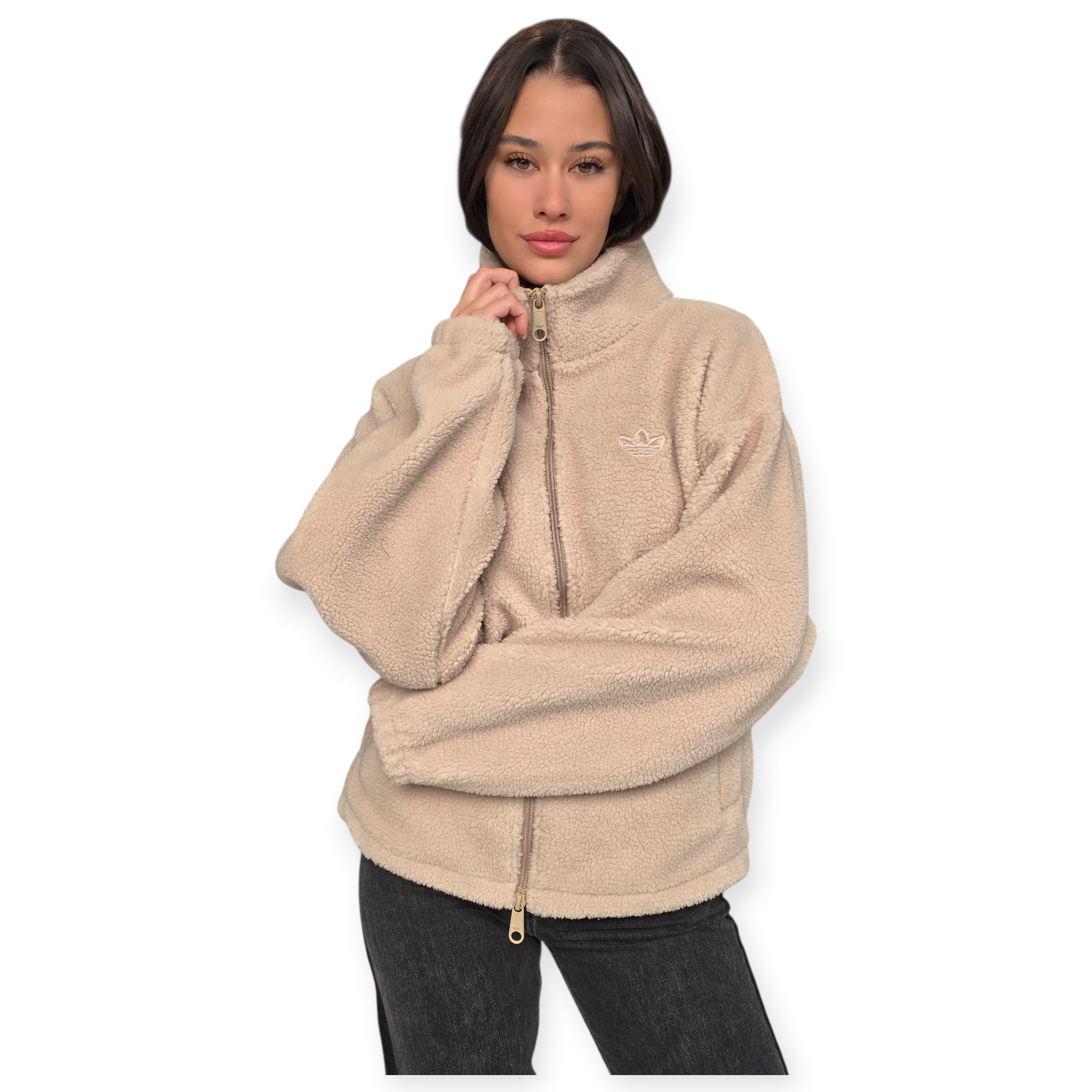 זקט ADIDAS TEDDY JACKET זקט ADIDAS TEDDY JACKET