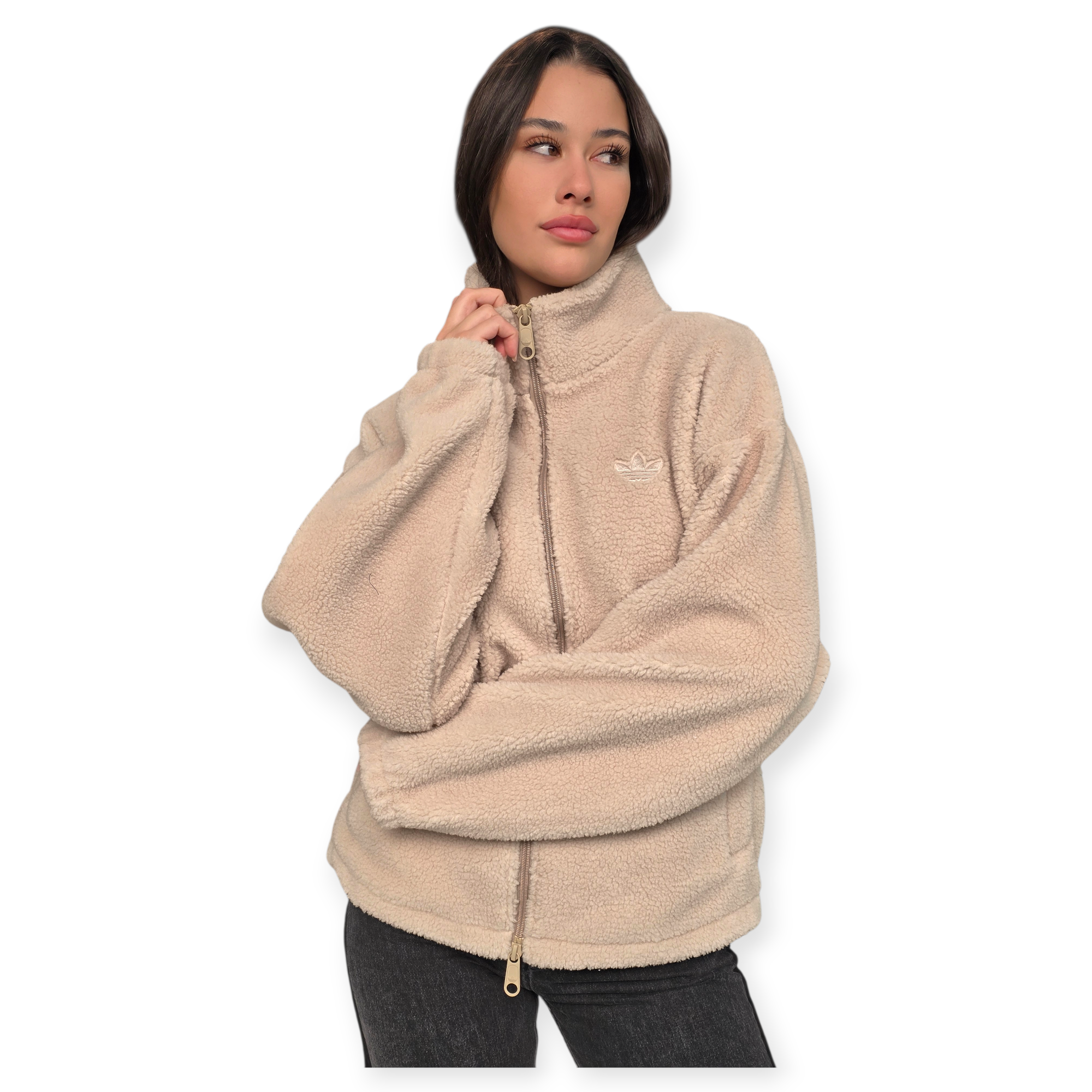 זקט ADIDAS TEDDY JACKET זקט ADIDAS TEDDY JACKET