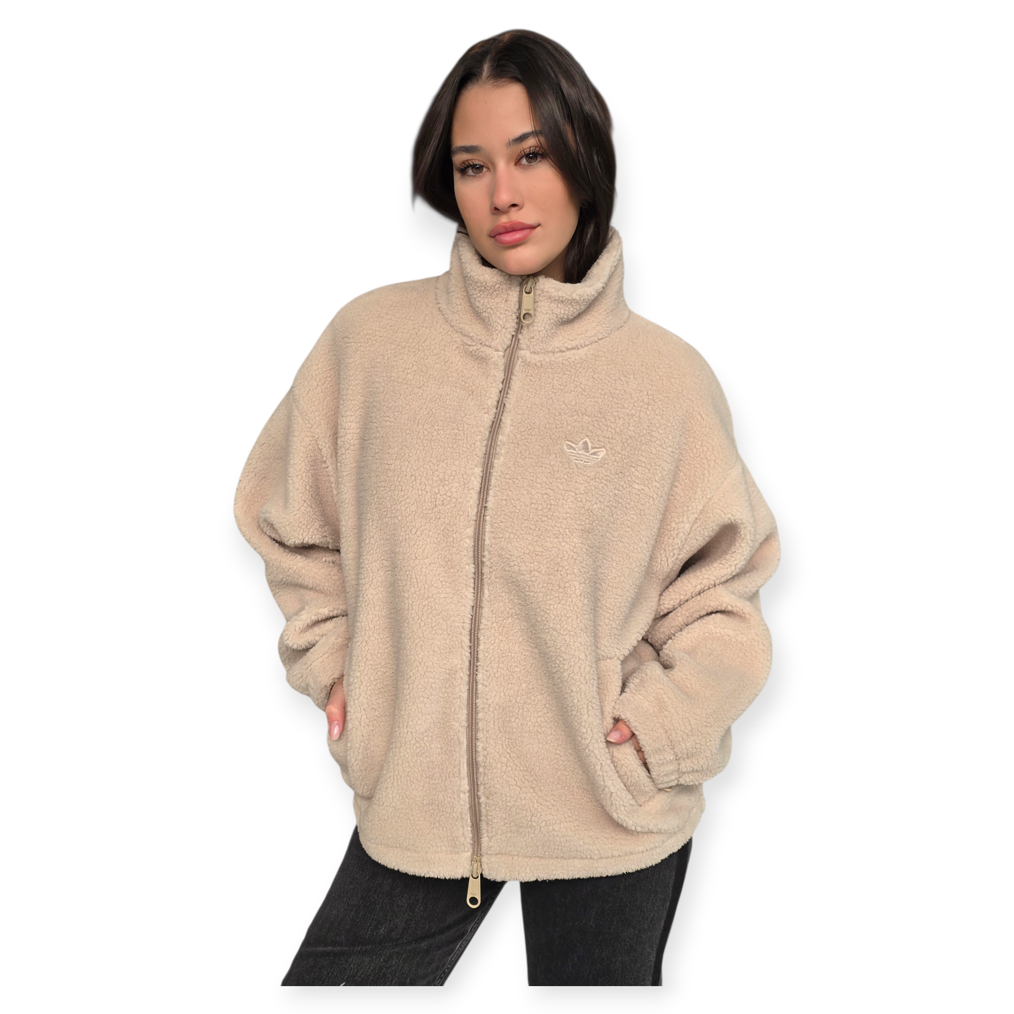 זקט ADIDAS TEDDY JACKET זקט ADIDAS TEDDY JACKET