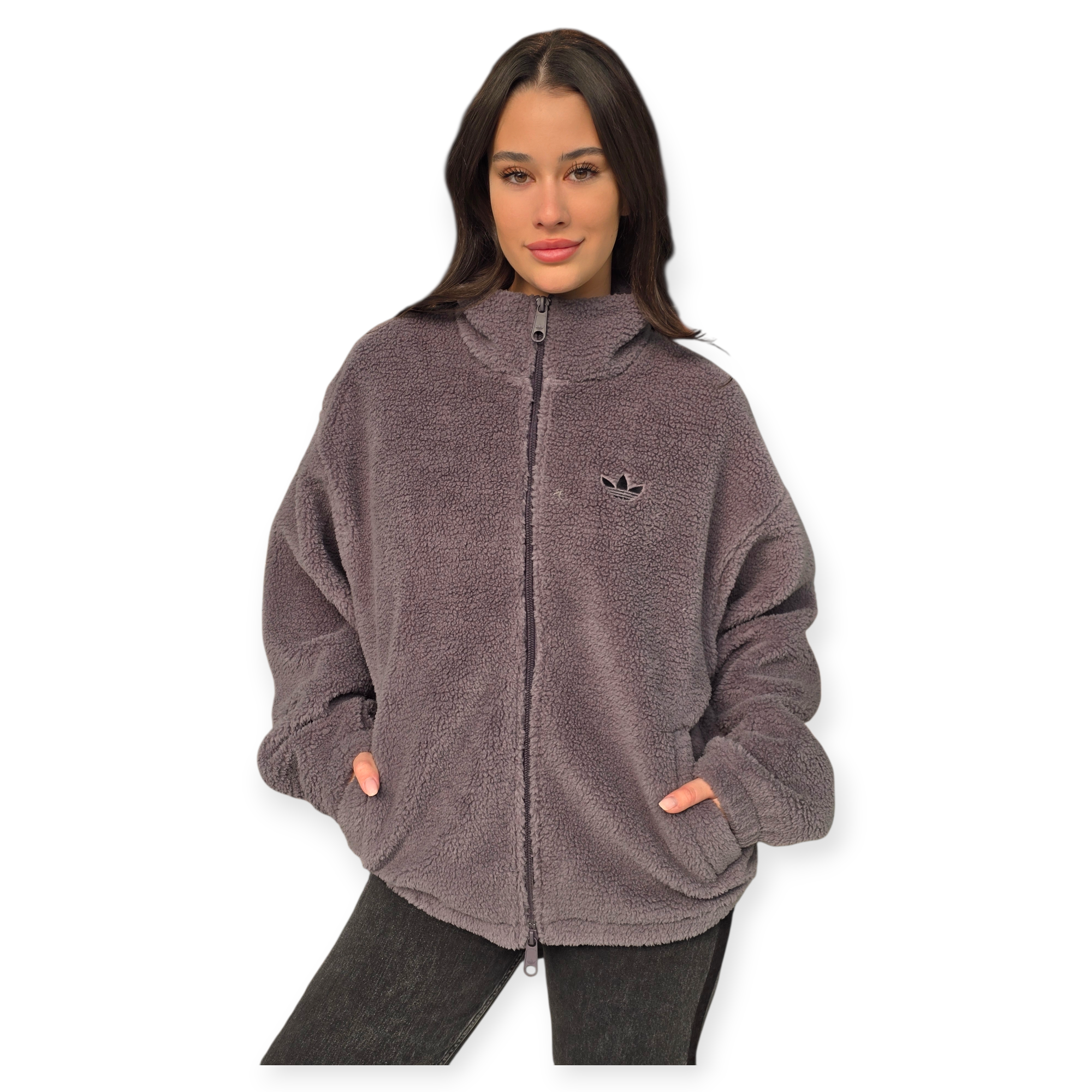 זקט ADIDAS TEDDY JACKET זקט ADIDAS TEDDY JACKET