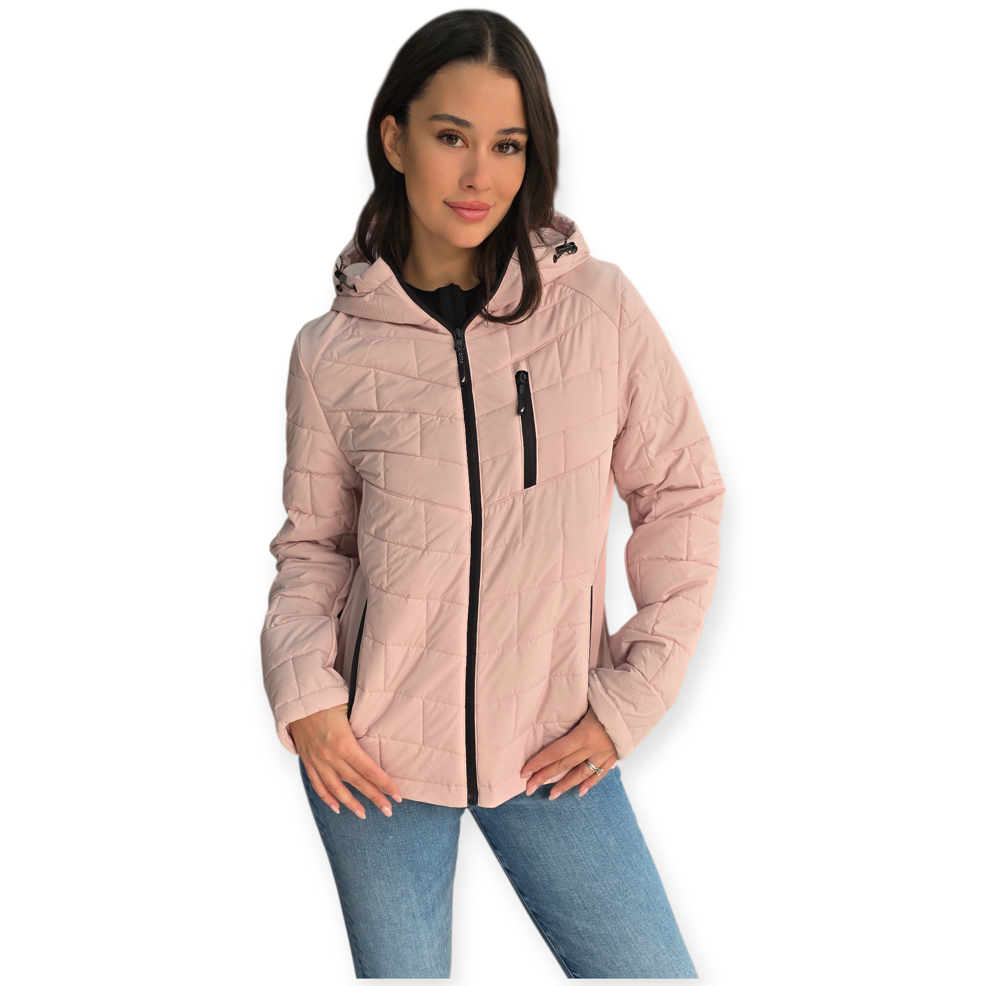 ג’קט סופטשל מרופד לנשים NAUTICA ג’קט סופטשל מרופד לנשים NAUTICA