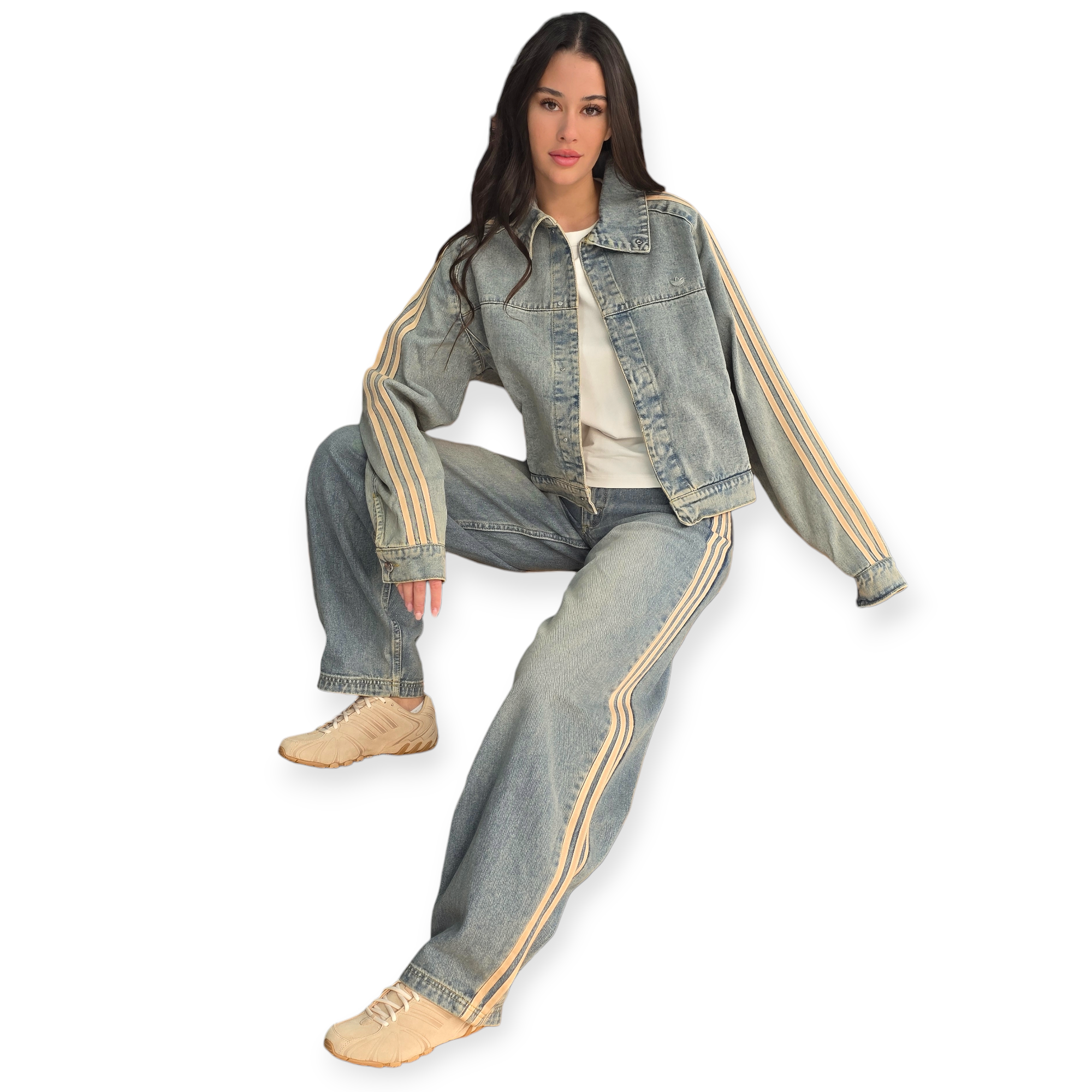 זקט ADIDAS JACKET DENIM TT זקט ADIDAS JACKET DENIM TT